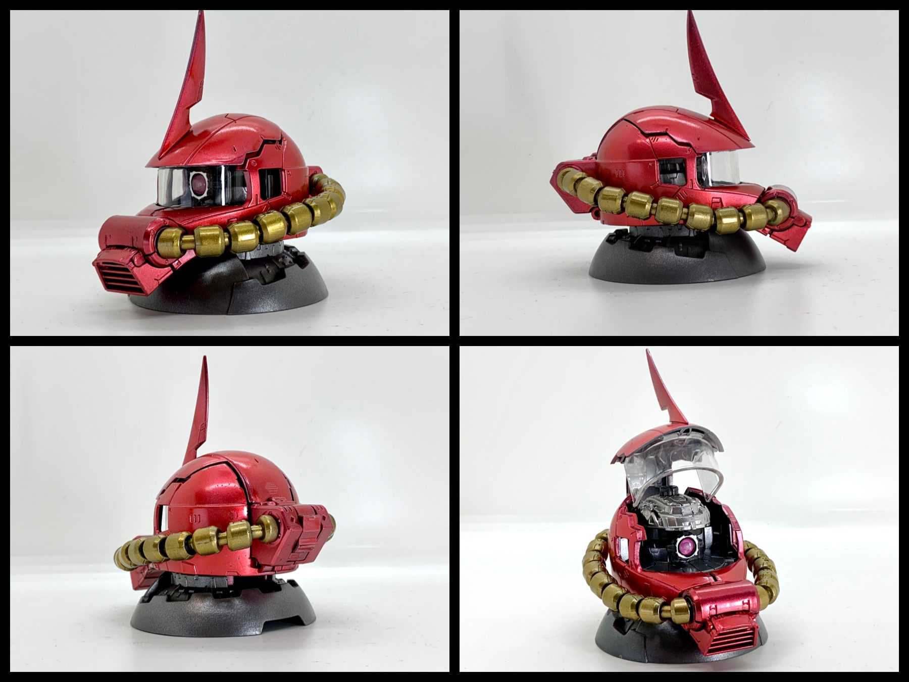 Exceed Model ザクドムダムヘッド｜sawat1203 / さわてぃーさんの