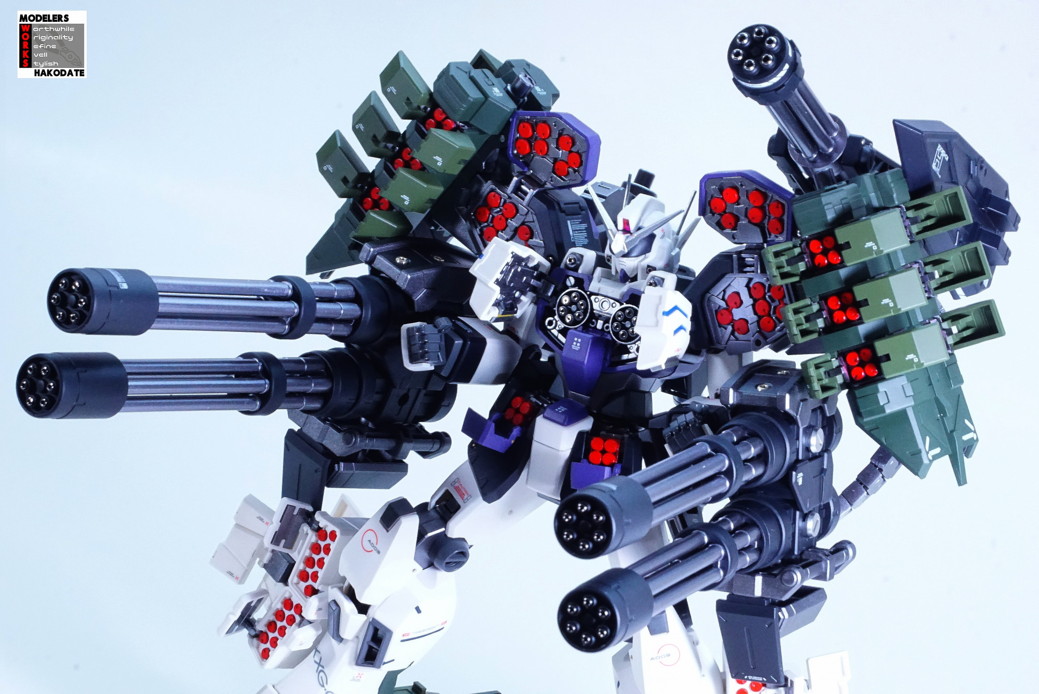 ガンダムヘビーアームズ イーゲル装備｜しんぺいさんのガンプラ作品