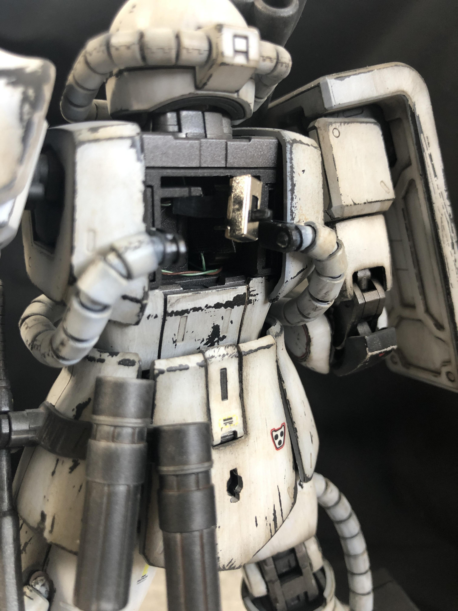 MG ザク2J 2.0 ホワイトオーガー｜tokohaさんのガンプラ作品｜GUNSTA