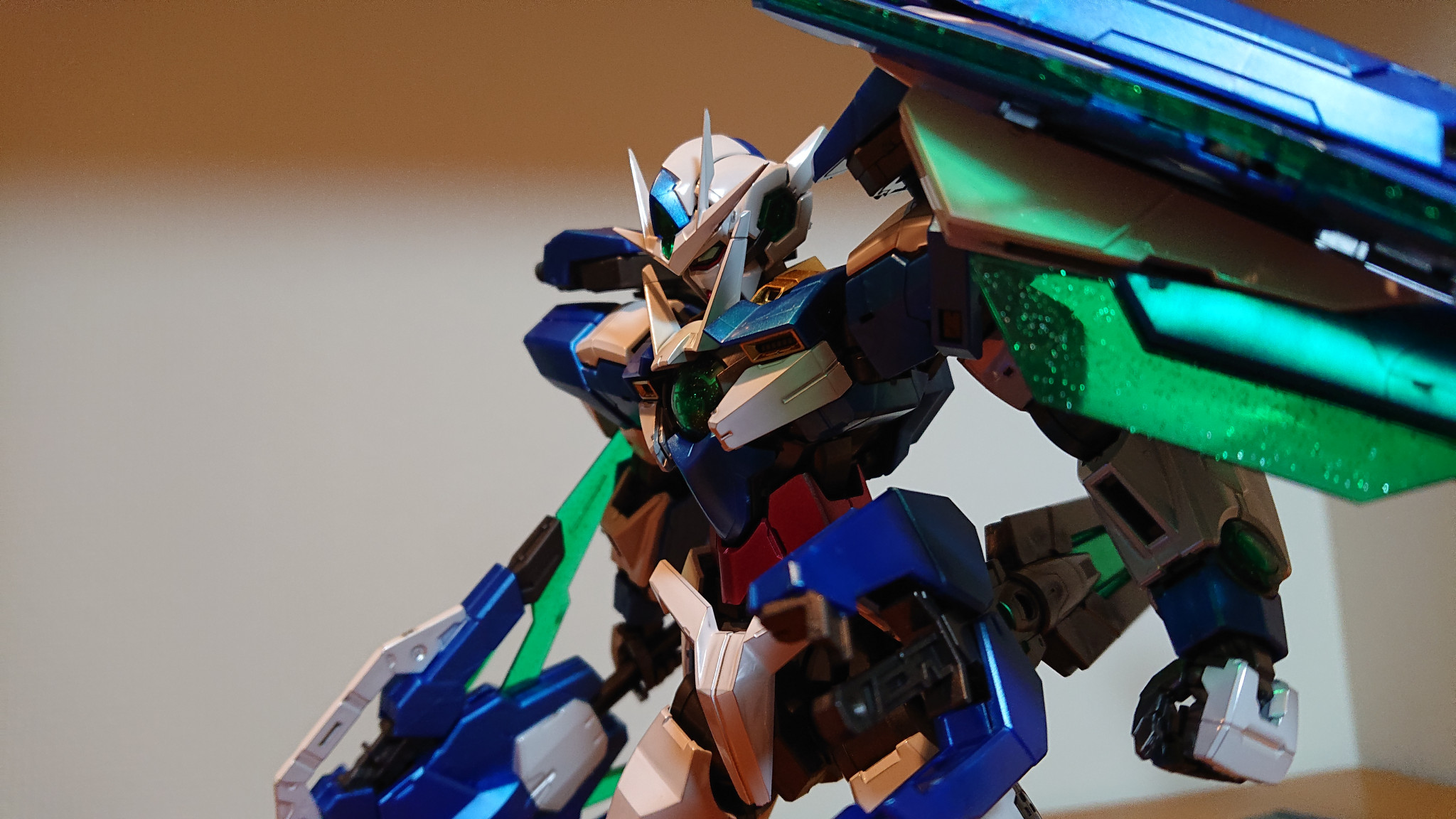 MG ダブルオークアンタ フルセイバー スペシャルコーティングver｜刺身