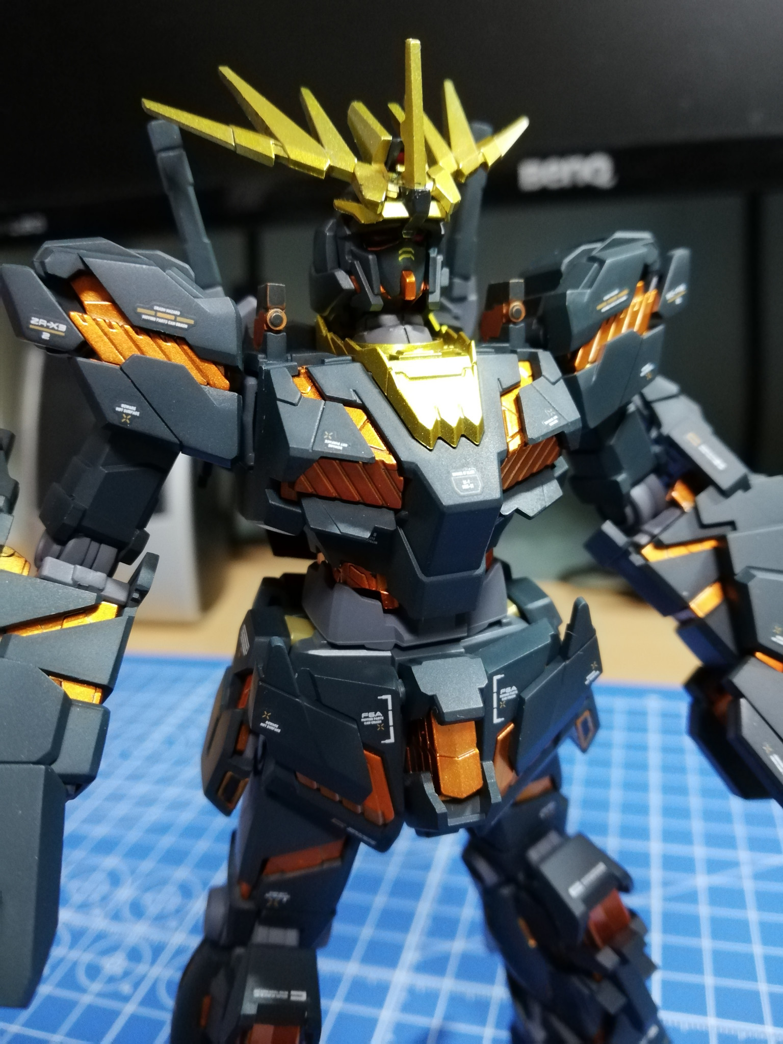 HGUC バンシィ デストロイモード｜@大江戸舞さんのガンプラ作品