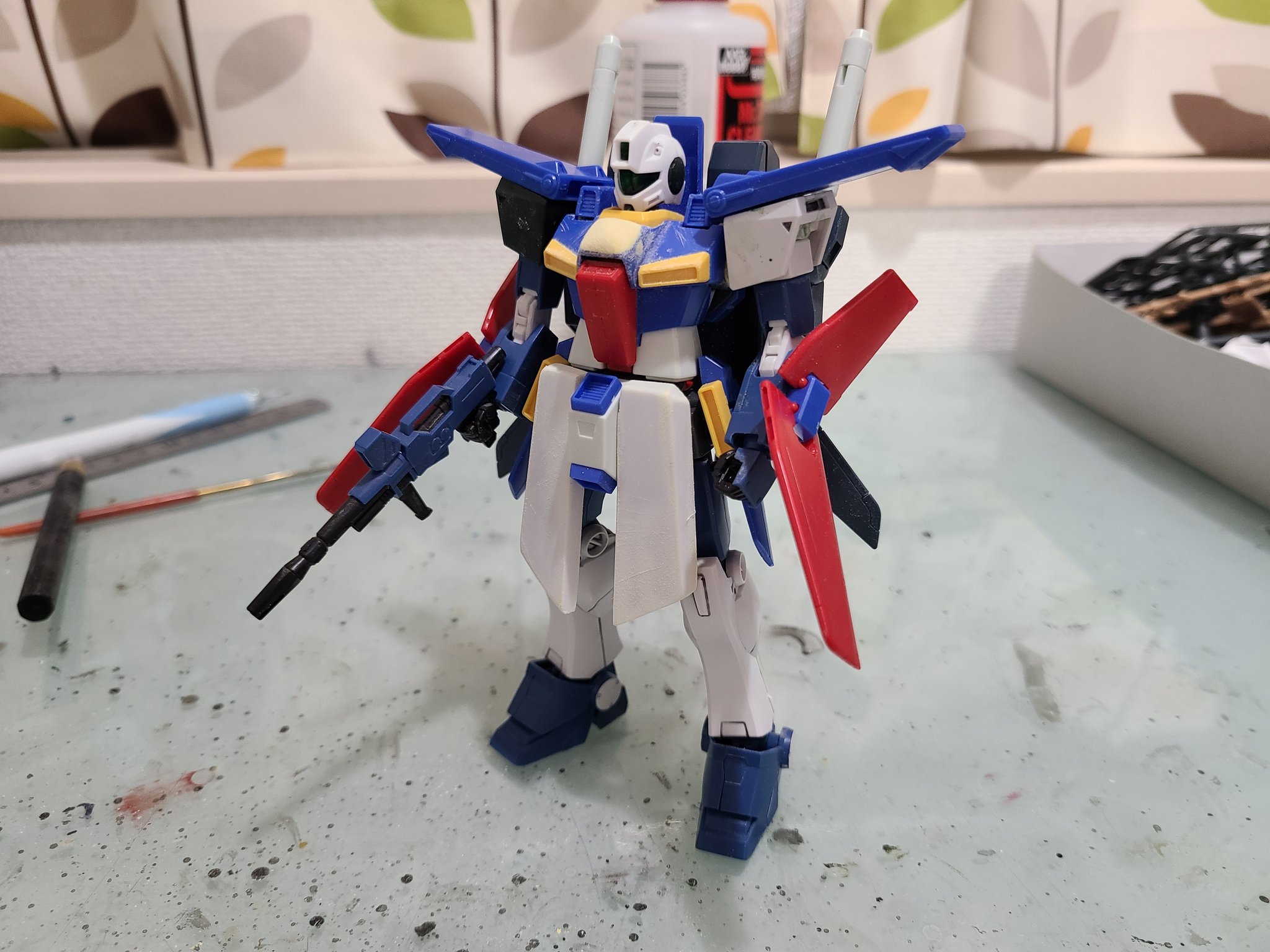 HGUC クリームヒルト(近藤版簡易量産型ZZ)｜ホミ助さんのガンプラ作品