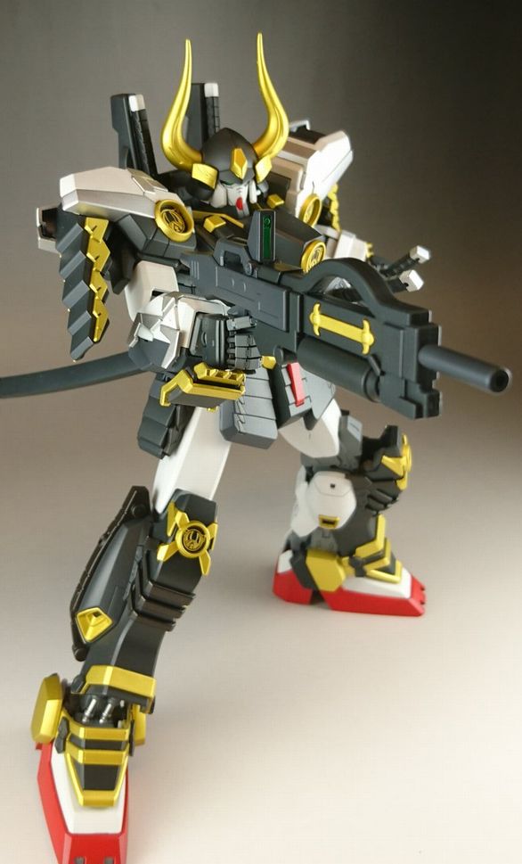 武者頑駄無摩亜屈見参！！｜@mokasmashさんのガンプラ作品｜GUNSTA