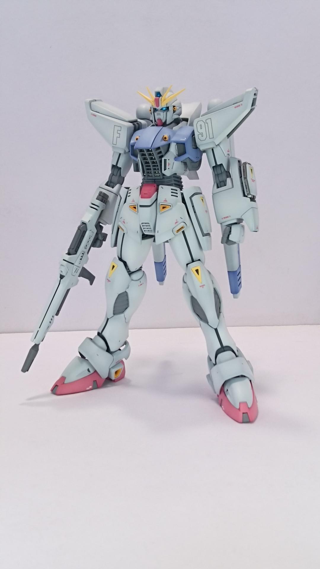 MG ガンダムF91Ver.2.0｜kさんのガンプラ作品｜GUNSTA（ガンスタ）