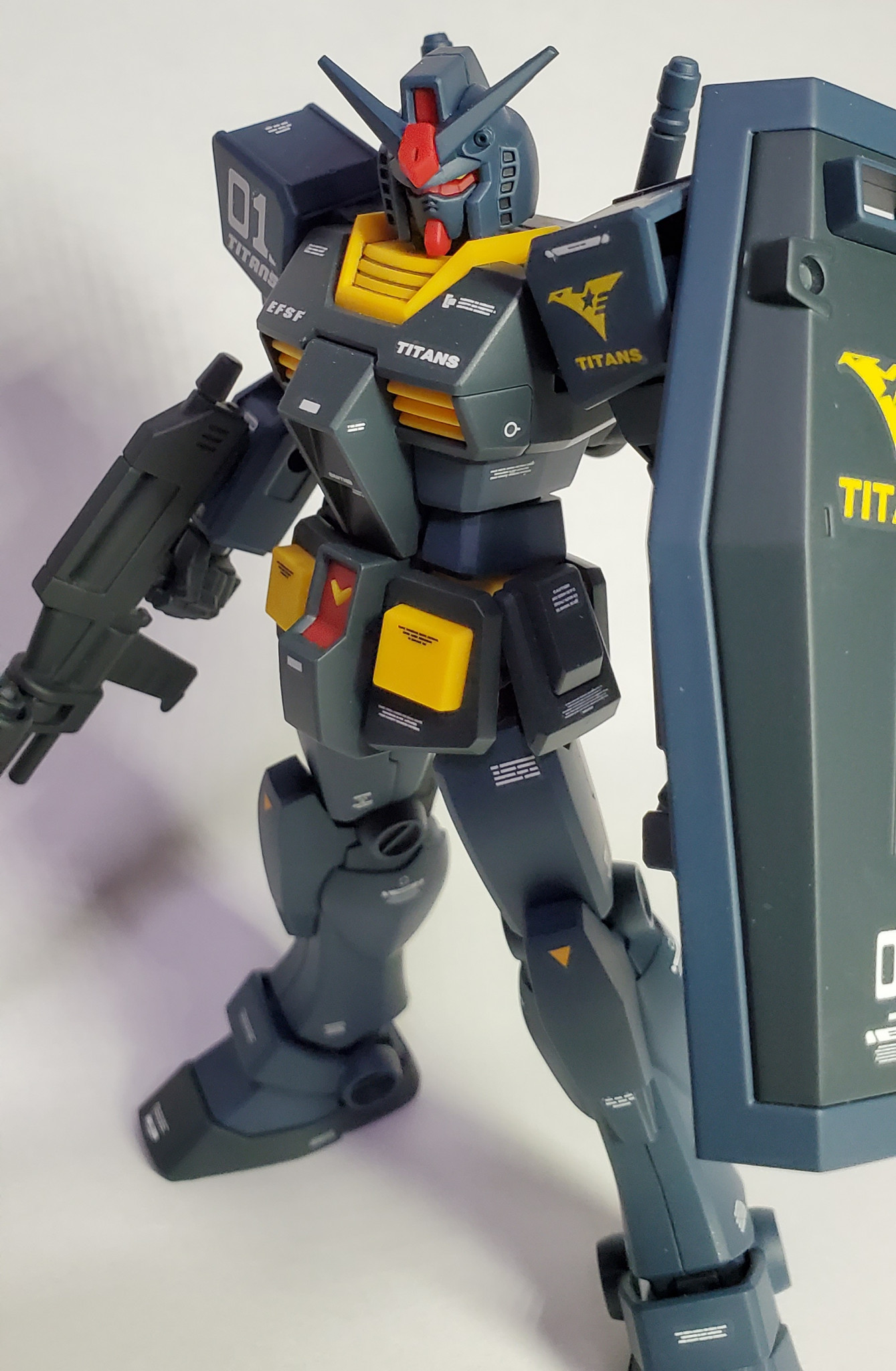 EGガンダム RX-78tガンダム(ティターンズ仕様)｜山城伊勢さんの