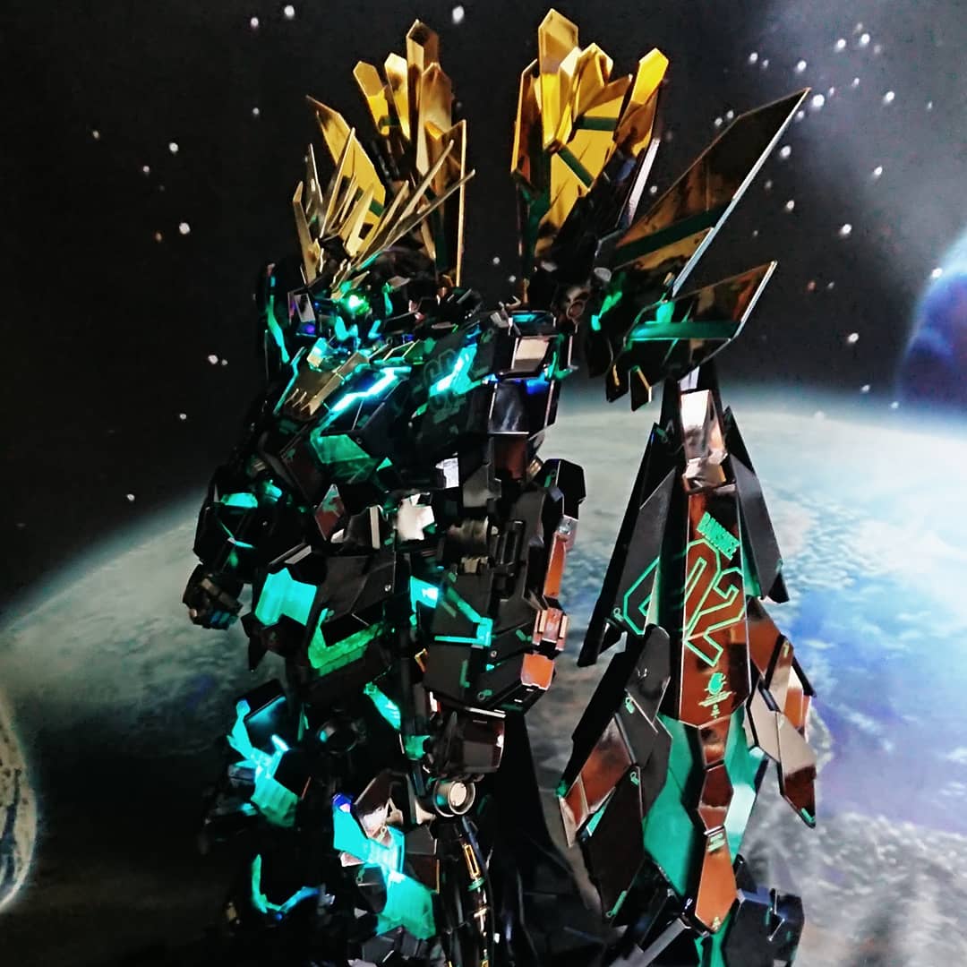 メッキ仕様】PG バンシィノルン 最終決戦ver.｜GUNPLUSTER LAB ｶﾞﾝﾌﾟﾗ