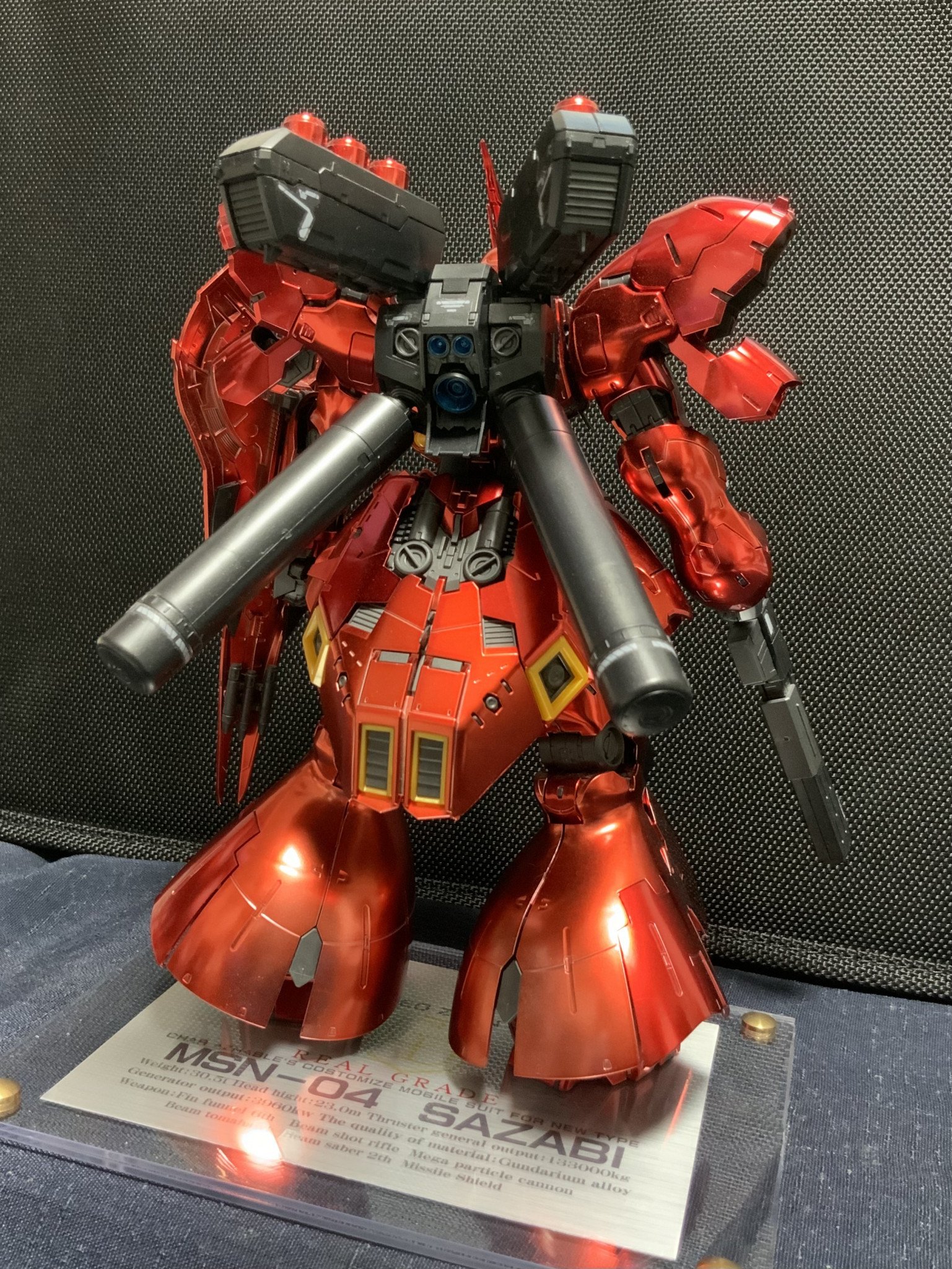 RG 1/144 MSN-04 サザビー [スペシャルコーティング]｜リオりんさんの