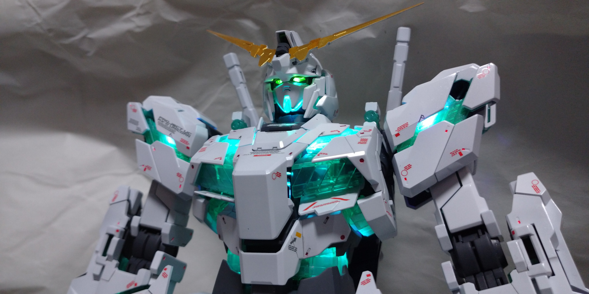 PG ユニコーンガンダム 最終決戦ver｜プラ沢鬼龍さんのガンプラ作品