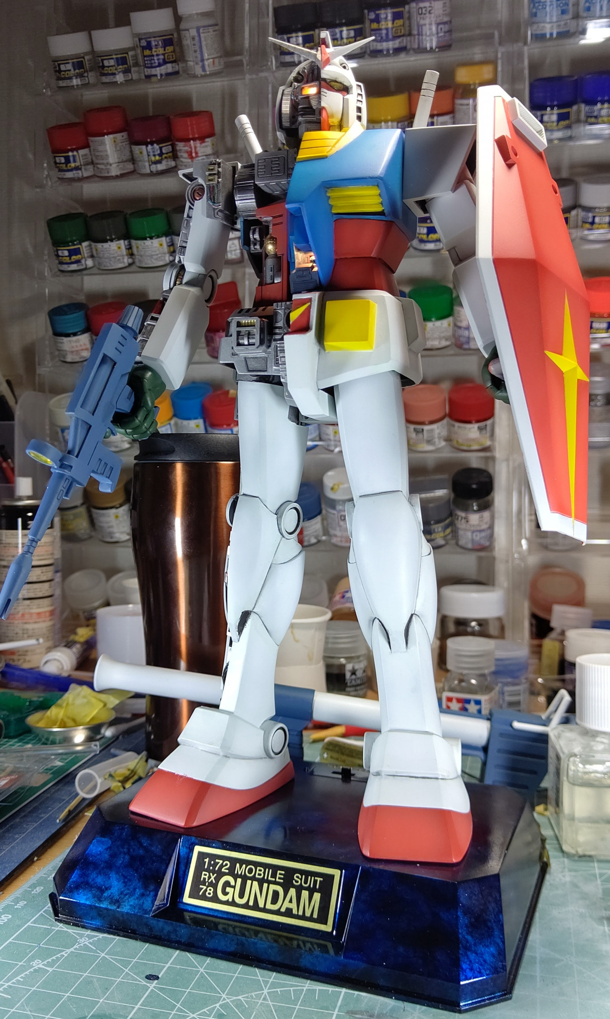 1/72メカニックモデルガンダム｜ナカシーさんのガンプラ作品｜GUNSTA
