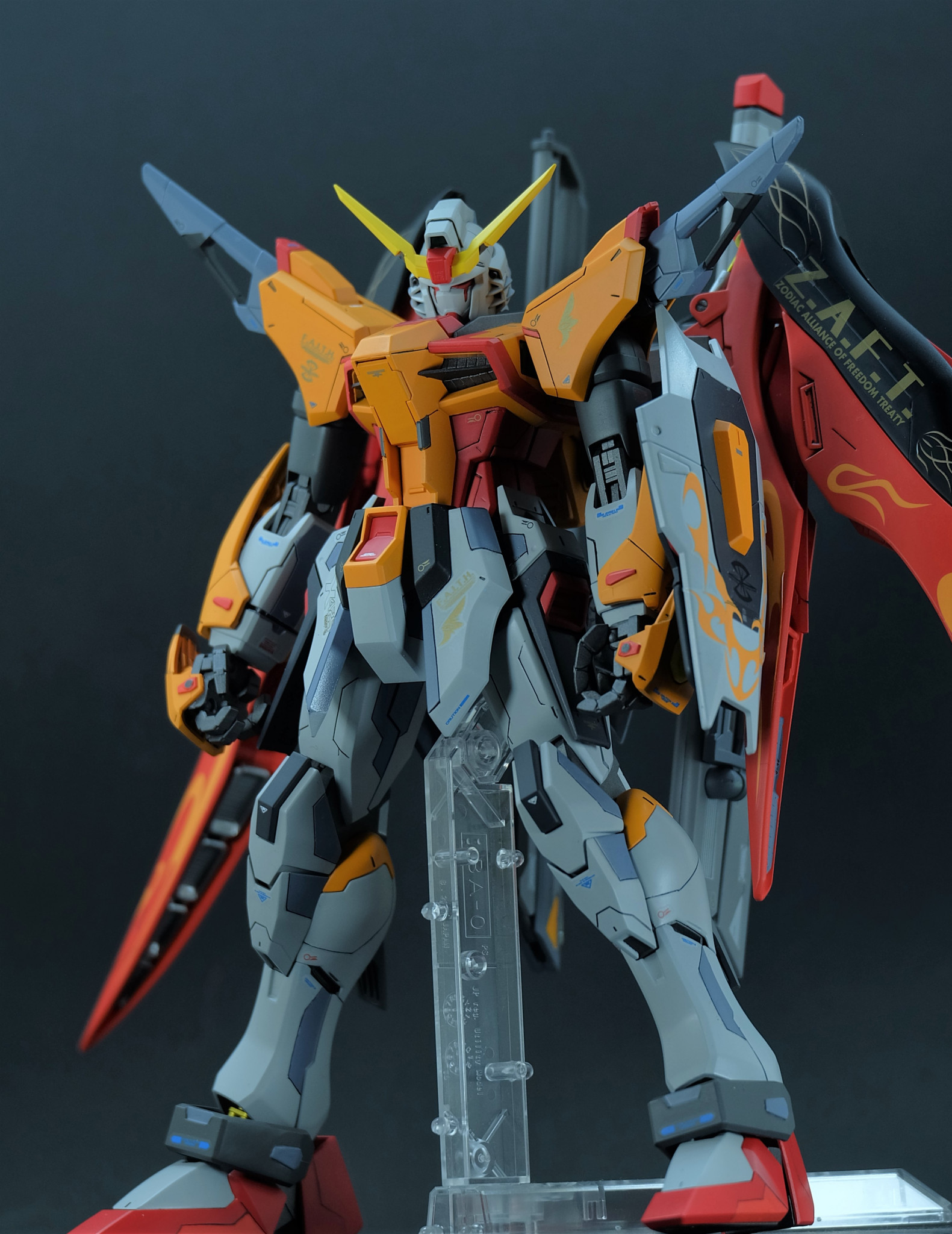 MG デスティニーガンダム ハイネ機｜Tomato.nitさんのガンプラ作品