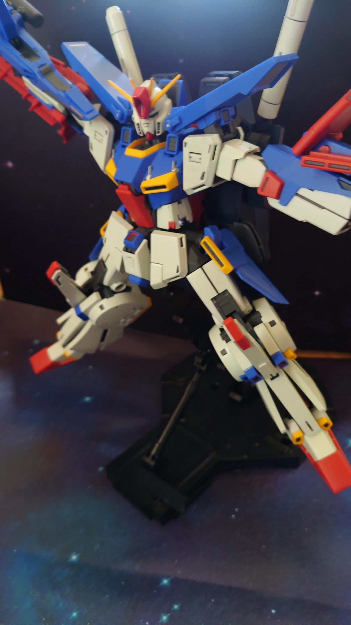 MG ZZガンダム ver.ka アニメ風｜いちさんさんのガンプラ作品