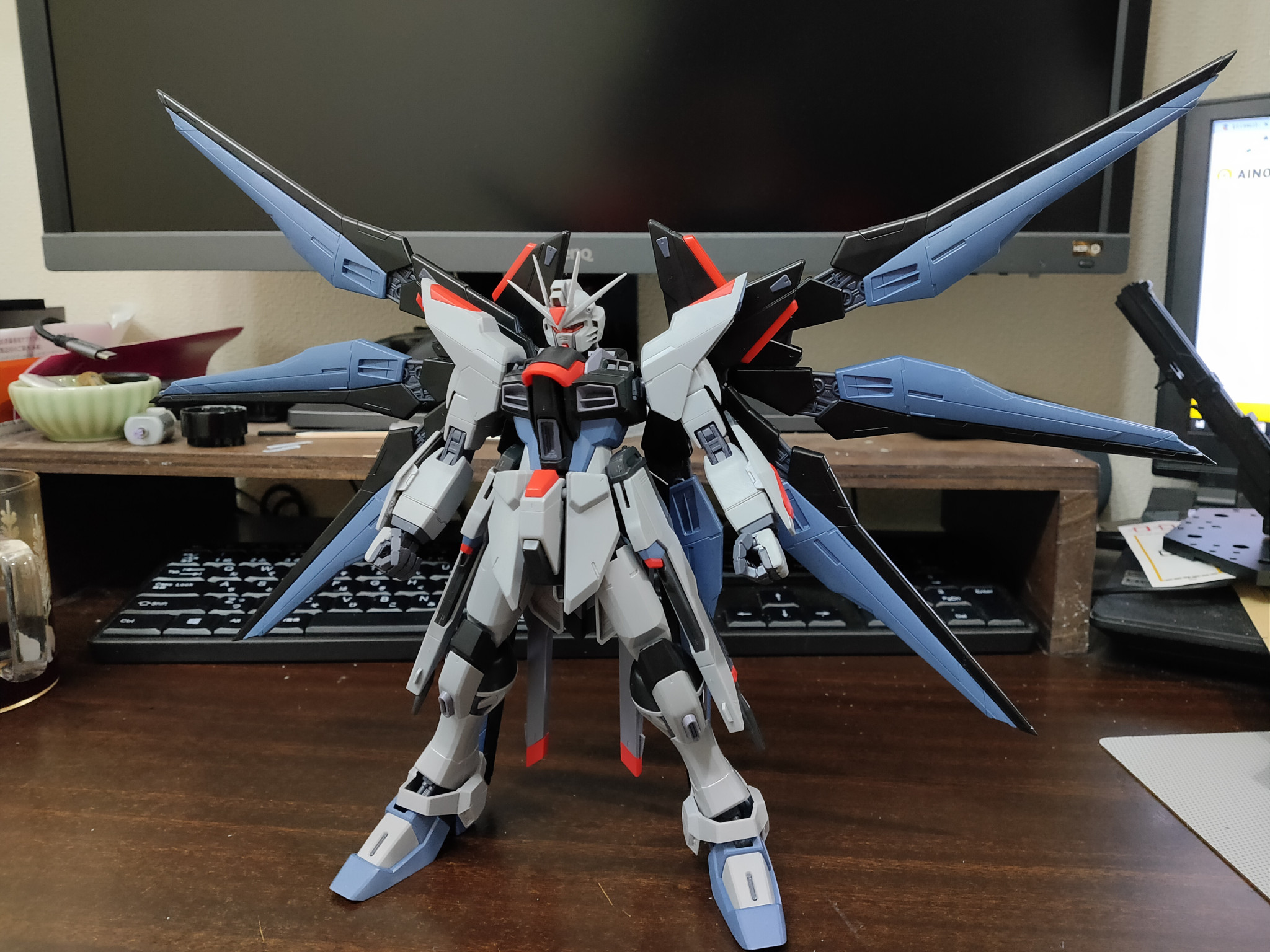 MG ストライクフリーダム大河原邦男展Ver.｜孤独のホビーさんの