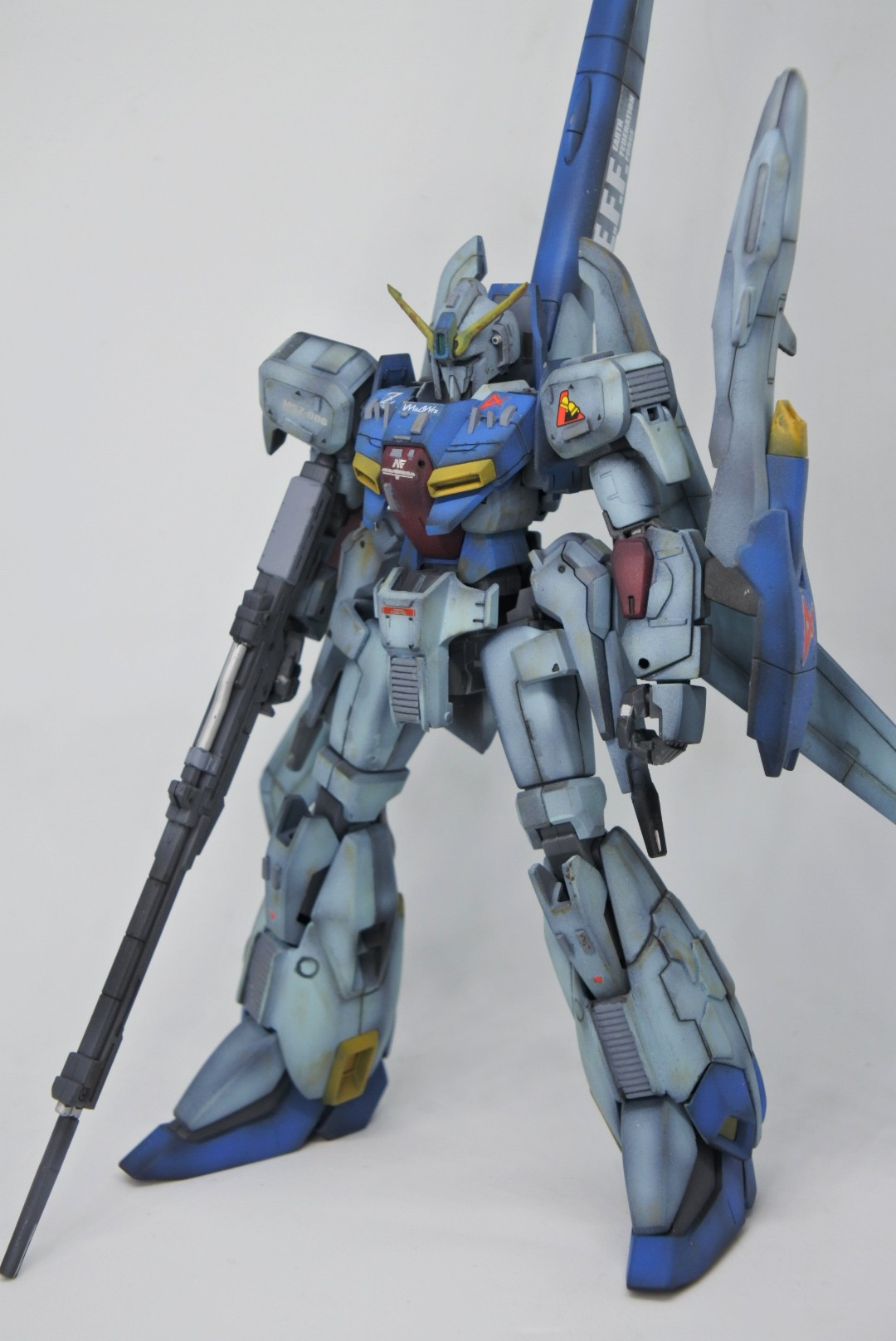 hguc ゼータプラスA1 アムロレイ専用機｜モップさんのガンプラ作品