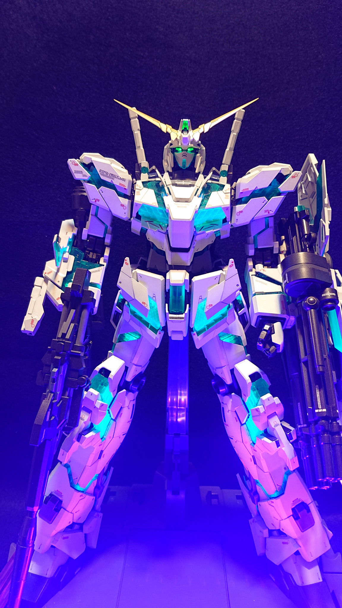 PG 1/60 ユニコーンガンダム(最終決戦仕様)(LED追加、部分塗装