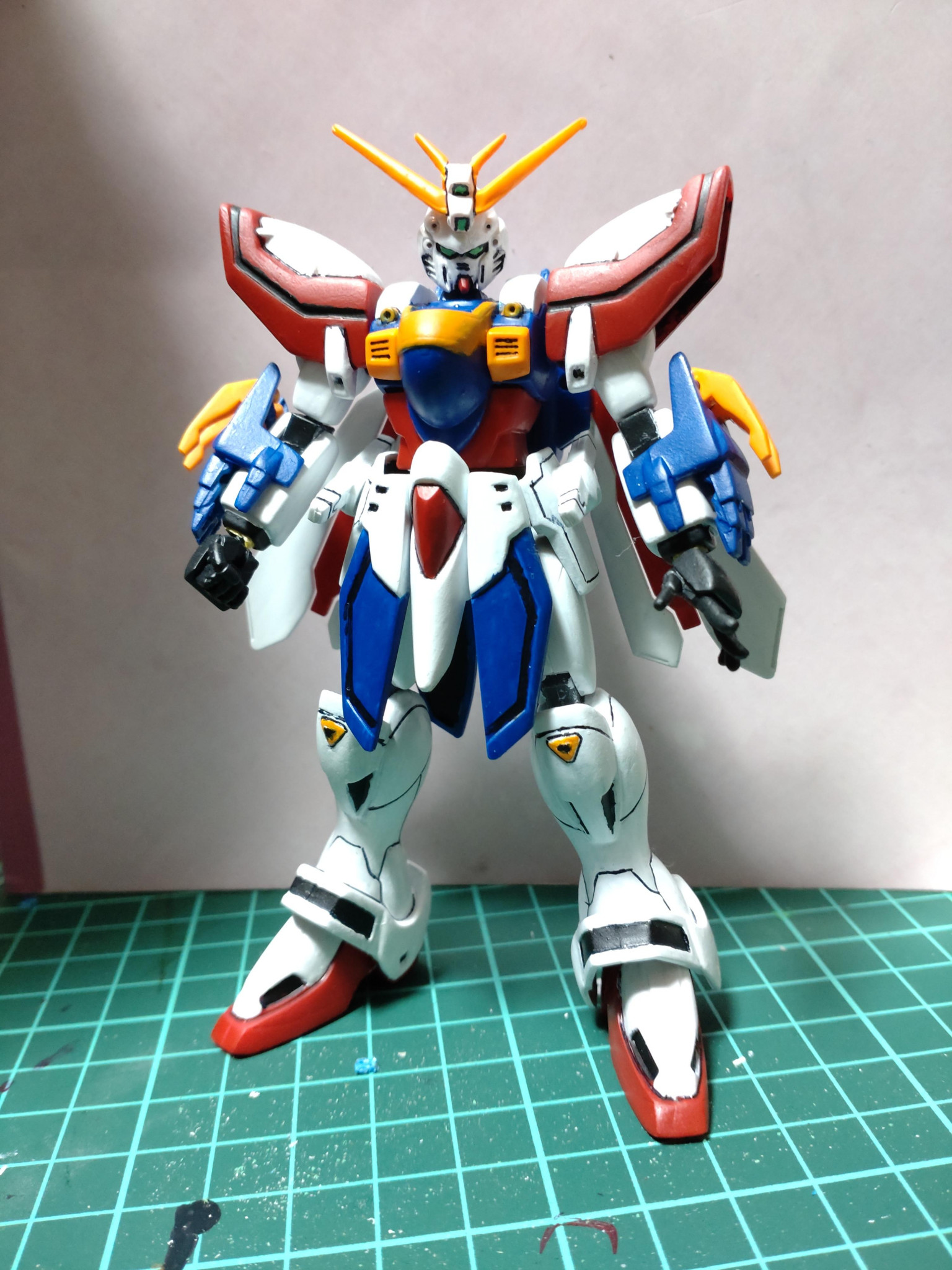 旧キット ゴッドガンダム｜川さんのガンプラ作品｜GUNSTA（ガンスタ）