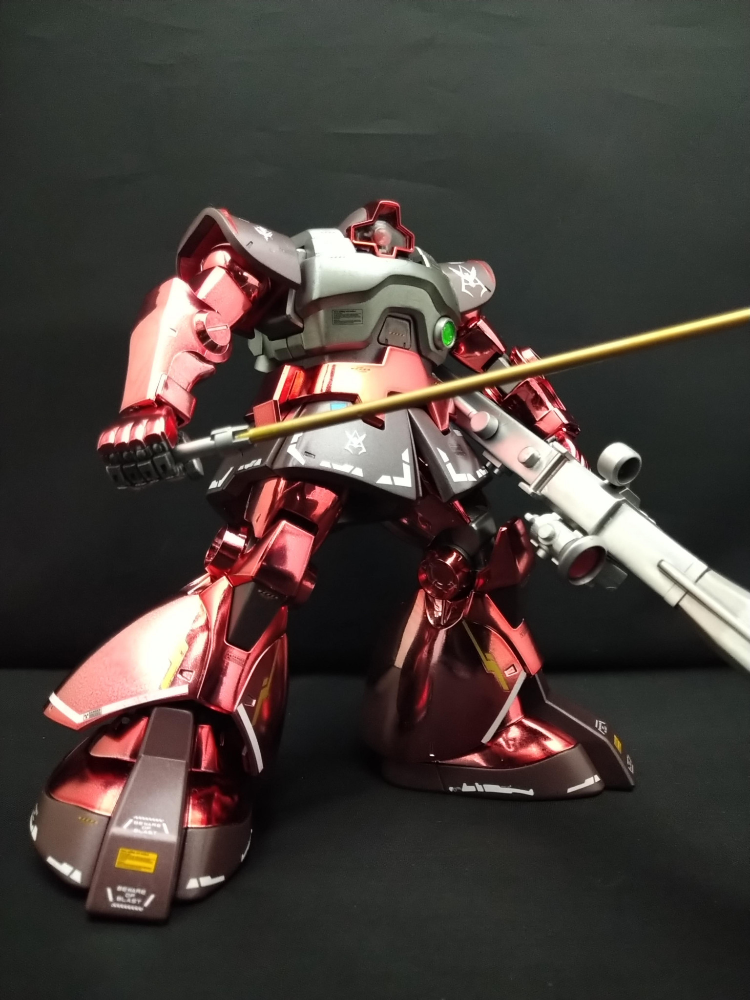 MGシャア専用リックドム【メッキVerリビルト品】｜ASH7311RXさんの