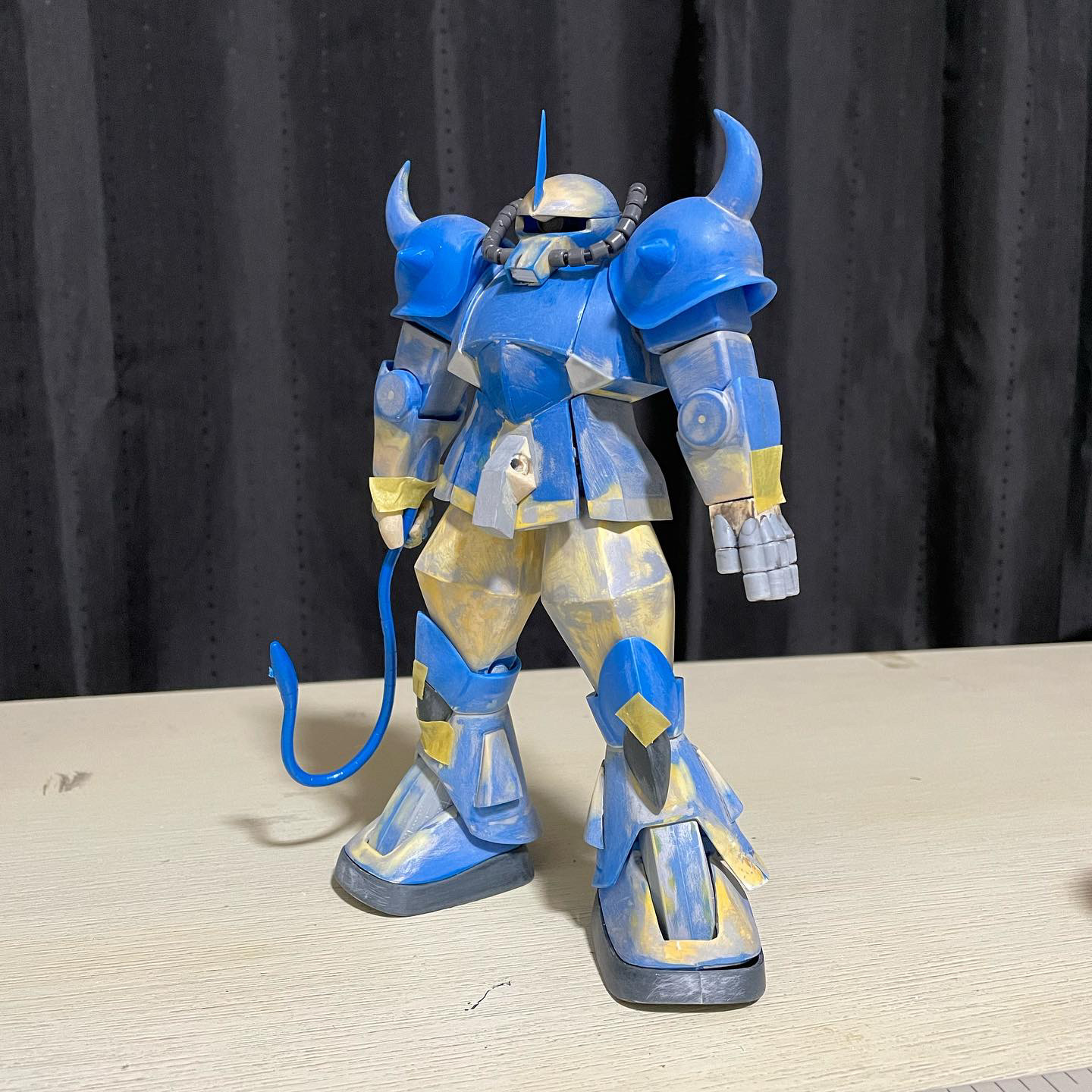旧キット 1/100 グフ｜キクタツさんのガンプラ作品｜GUNSTA（ガンスタ）
