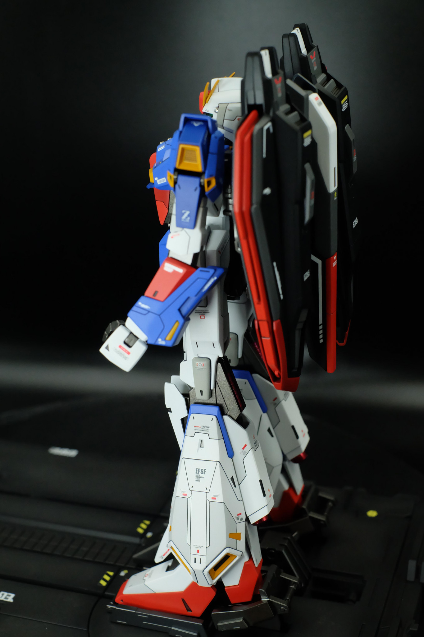 MG(マスターグレード) MSZ-006 ゼータガンダム Zガンダム 全塗装 完成