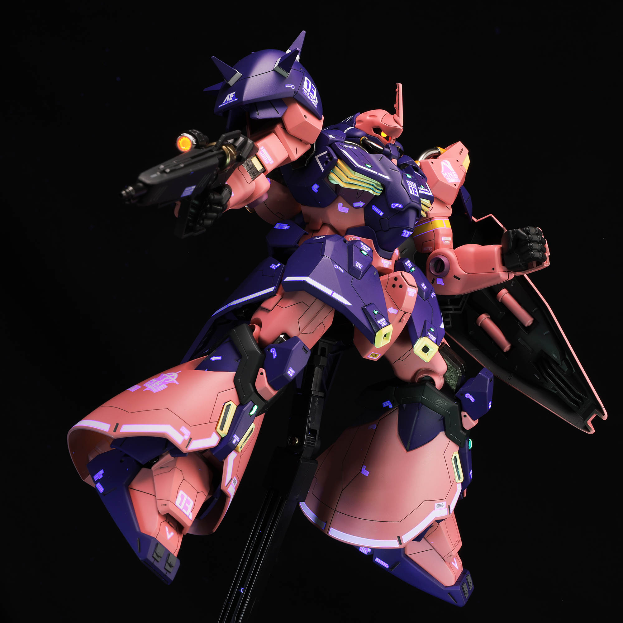 HG 1/144 メッサーF02型(指揮官機)｜adamswai188さんのガンプラ作品