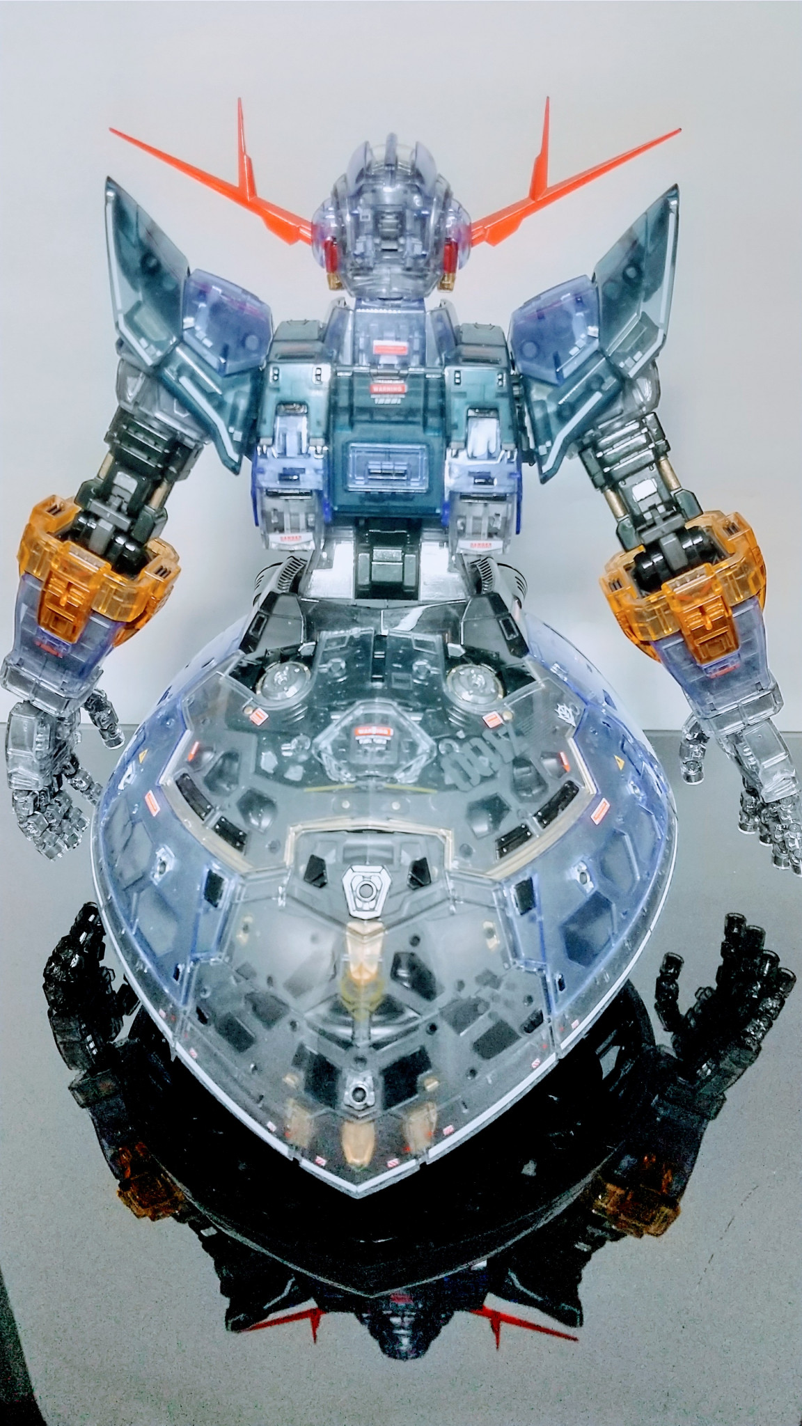 RG ジオング クリアカラー｜Midnightさんのガンプラ作品｜GUNSTA