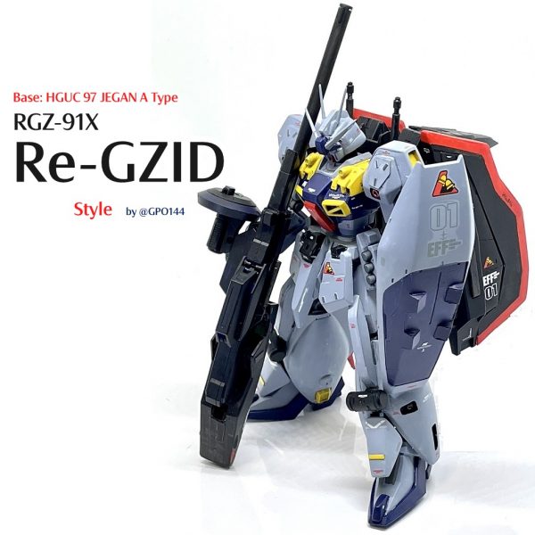 リガズィード 風｜gpo144さんのガンプラ作品｜GUNSTA（ガンスタ）