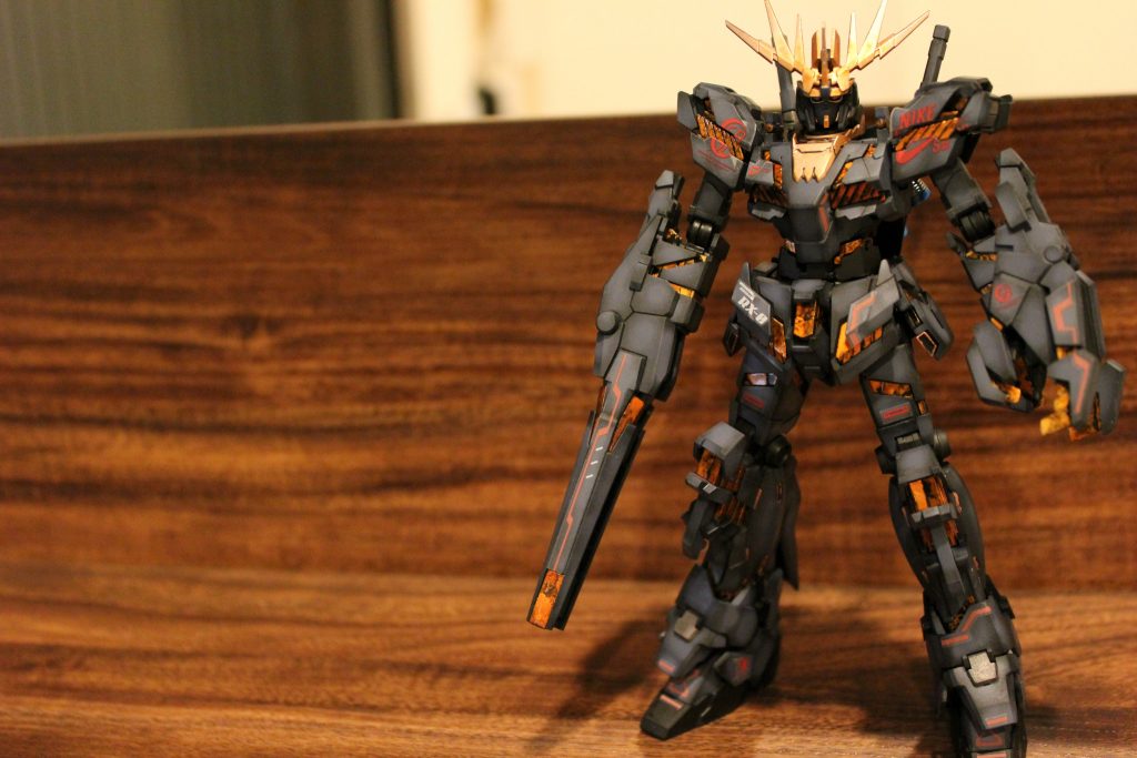 HG バンシィ(デストロイモード) Ver. NIKE SB｜ホットケーキさんの