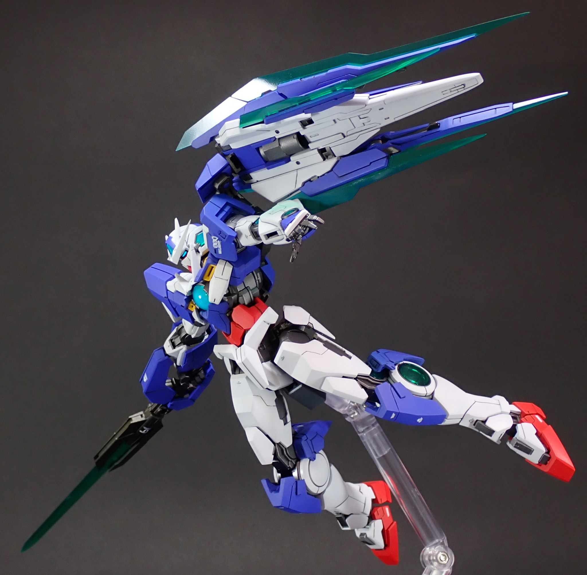 RG ダブルオークアンタ｜kame321さんのガンプラ作品｜GUNSTA（ガンスタ）