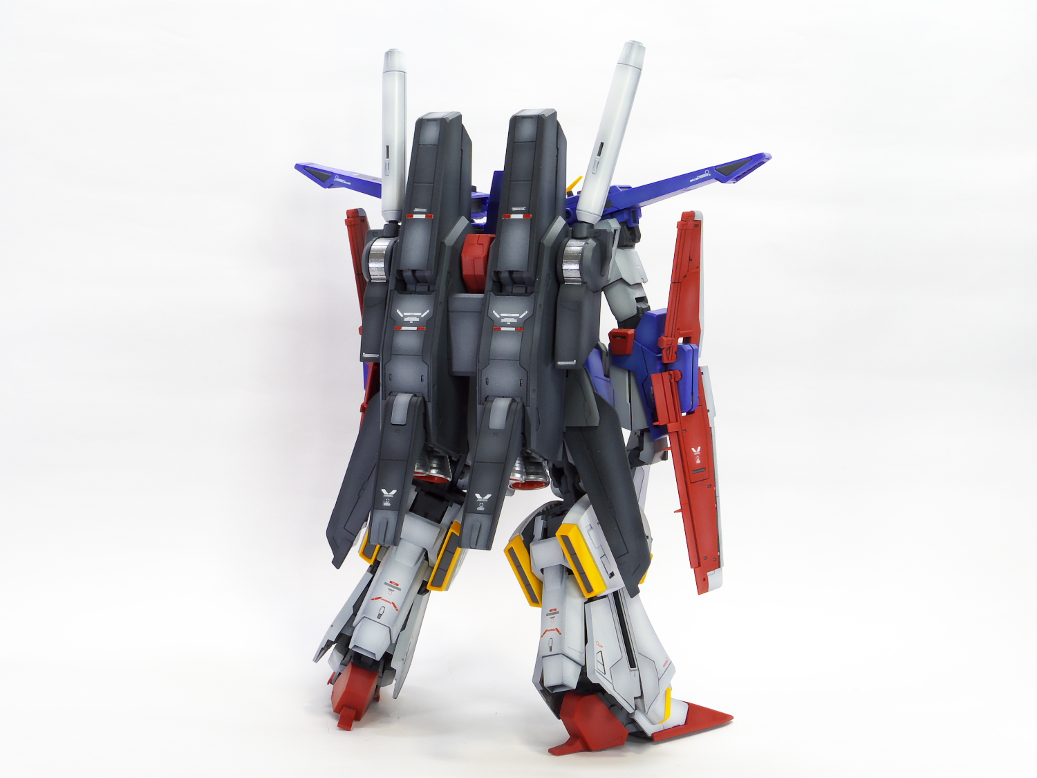 MG 強化型ZZガンダム ver.ka｜gunplacraftさんのガンプラ作品｜GUNSTA
