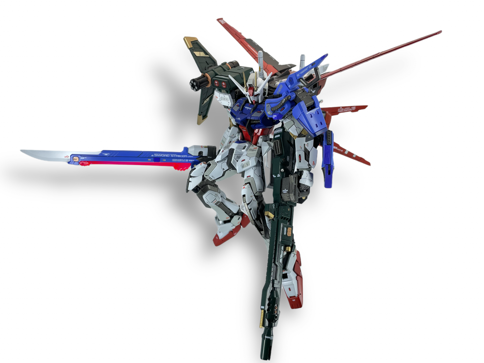 RG パーフェクトストライクガンダム 全塗装｜takanashiさんのガンプラ