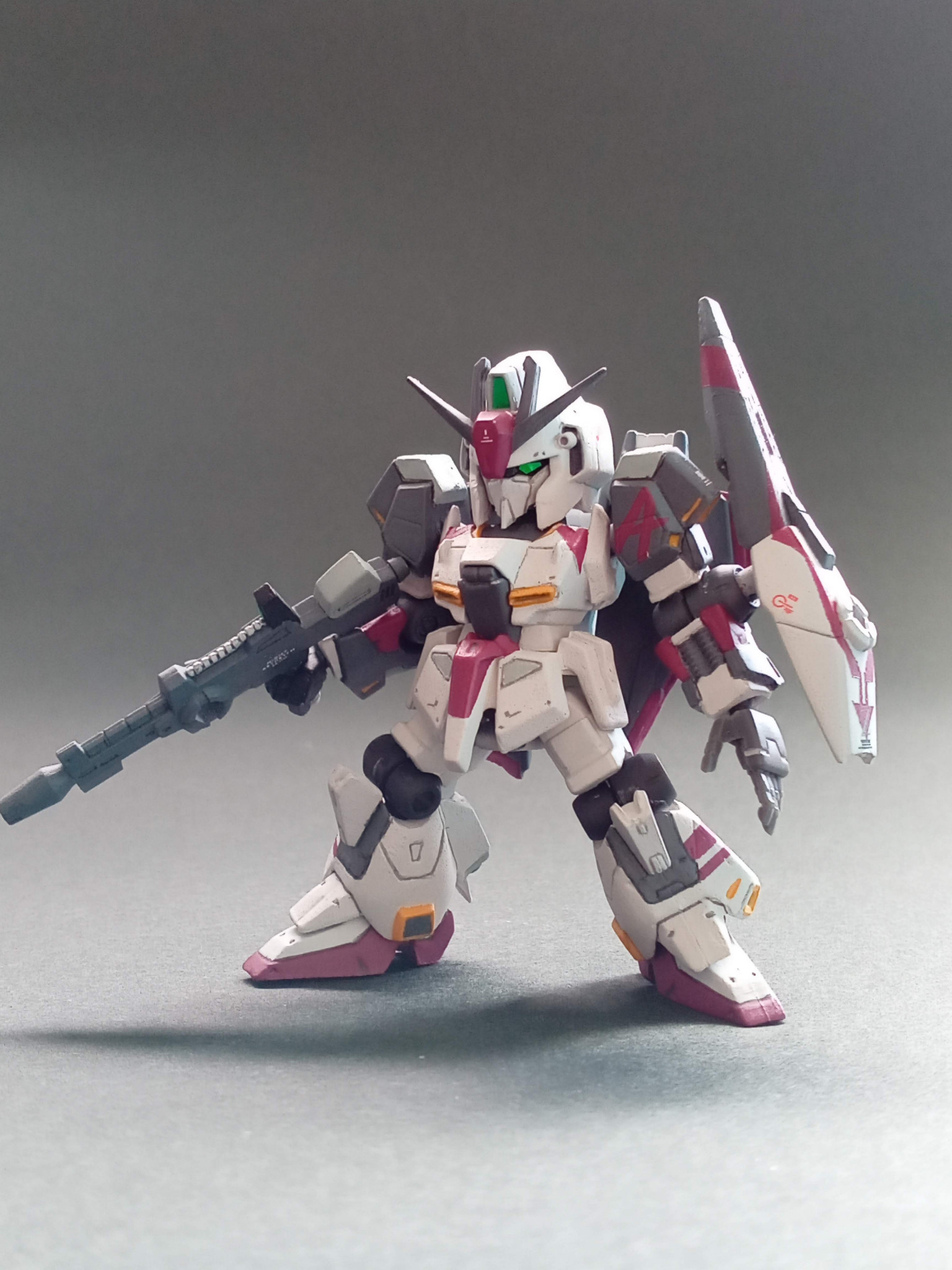 モビルスーツアンサンブル・Zガンダムリペイント｜マッドさんさんの