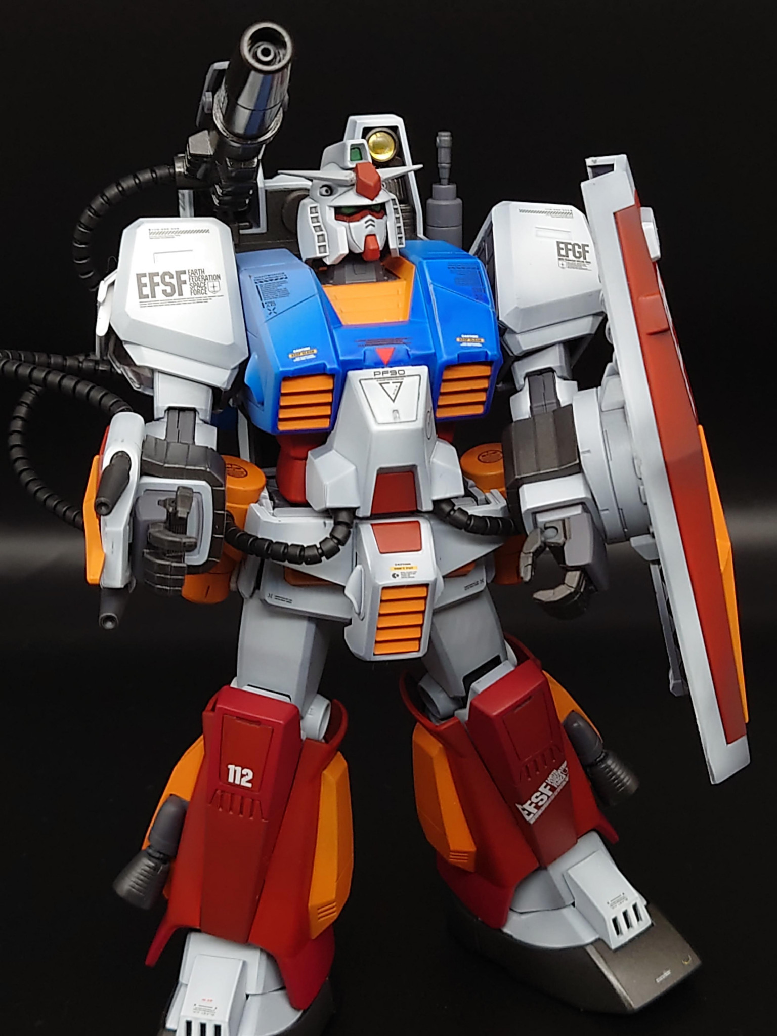 53作目 MG 1/100 プラモ狂四郎 パーフェクトガンダム｜@kjyun_choroq