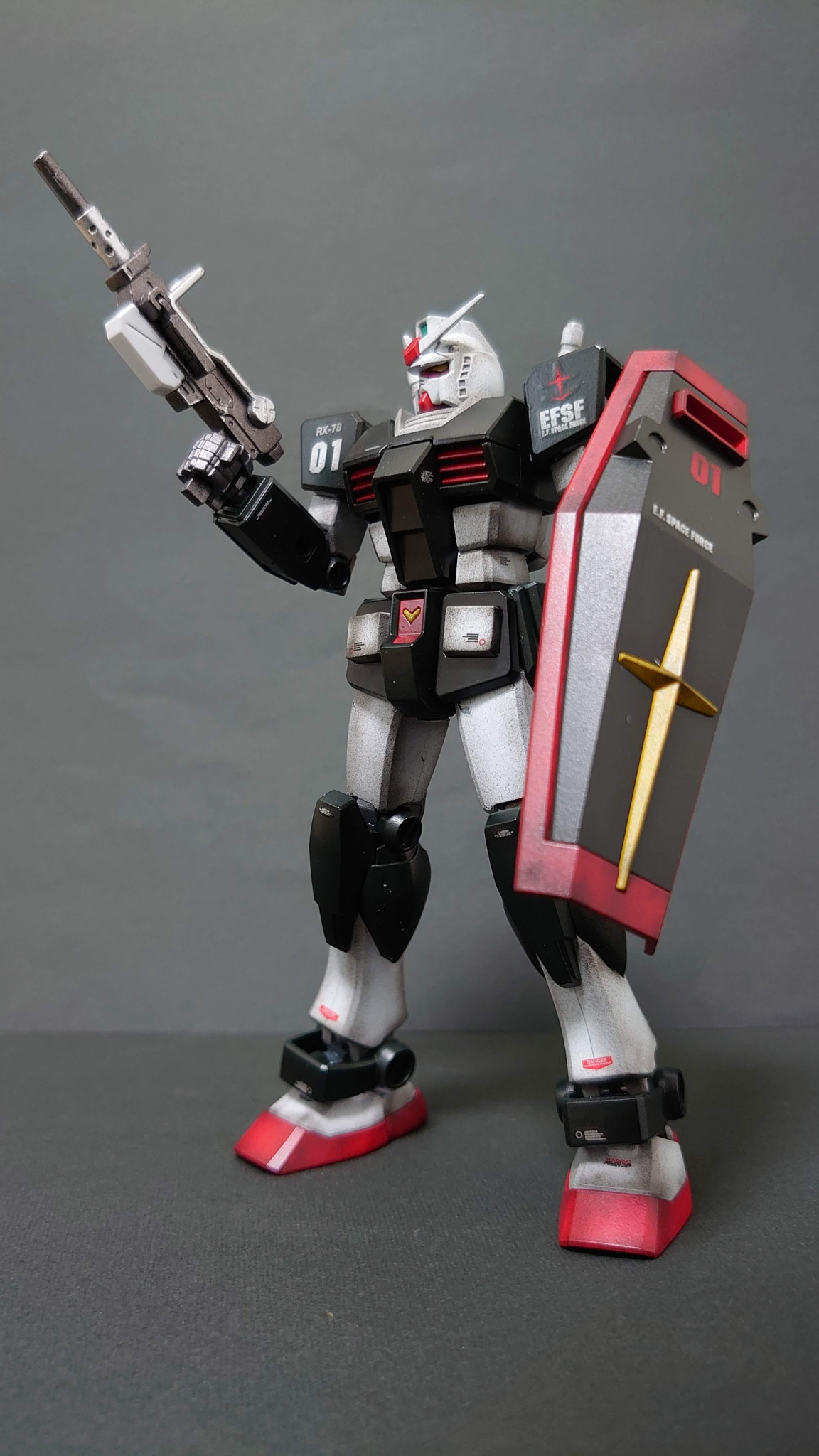 EGガンダム】RX-78-1プロトタイプ全塗装｜あーちゃんパパさんの