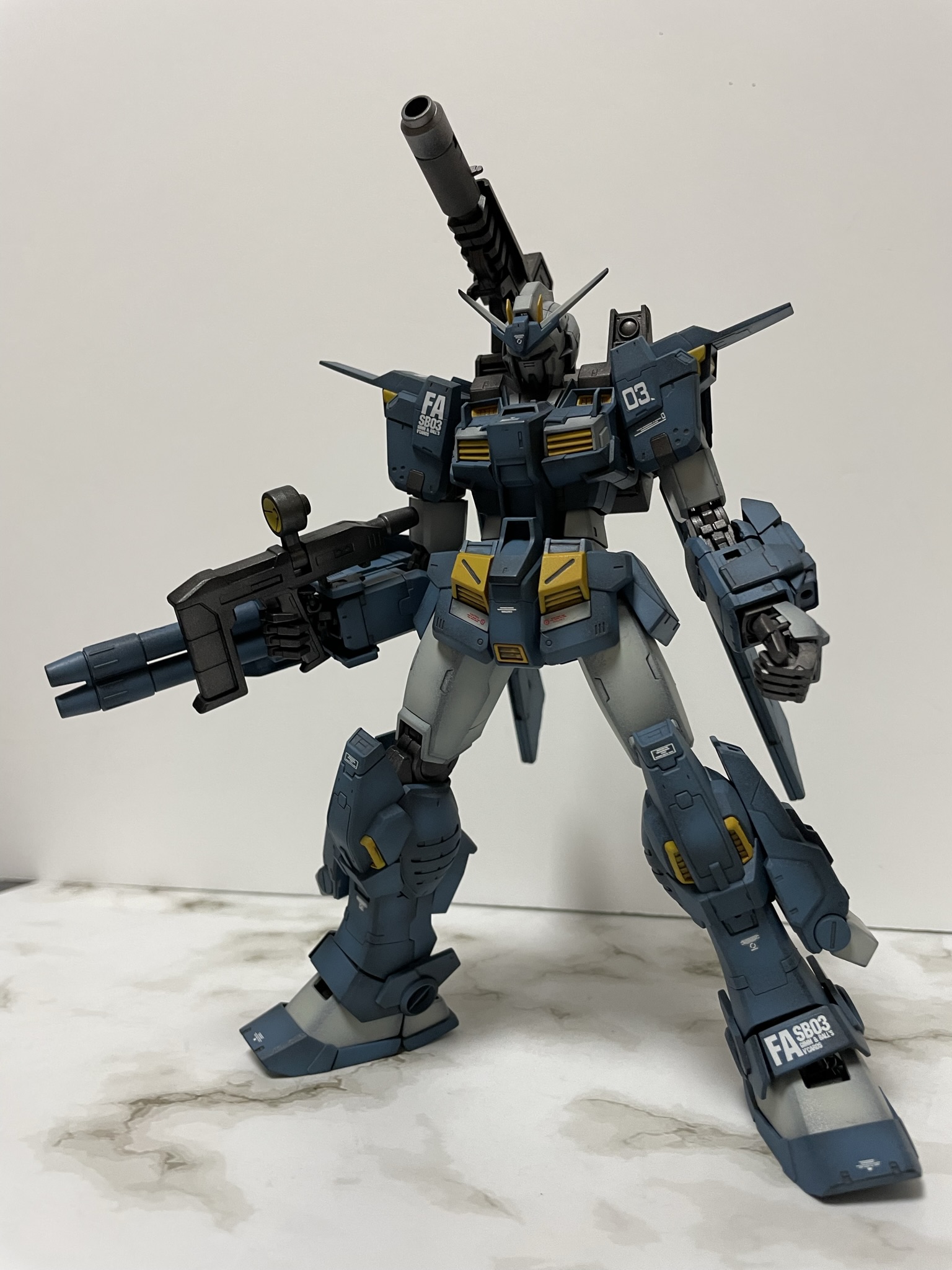 MG 1/100 RX-78TB-3[FA] GUNDAM STORMBRINGER F.A.（ガンダムストーム