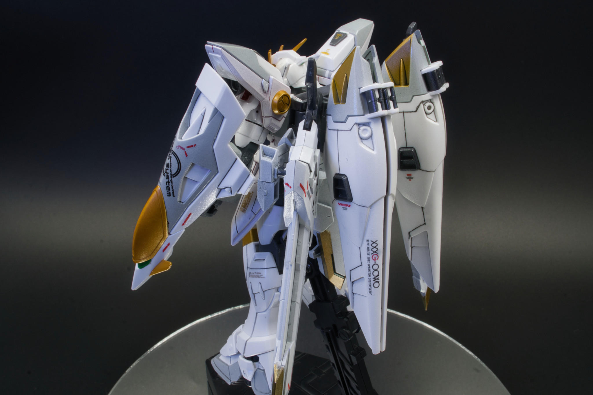 XXXG-OOWO_ウイングガンダムゼロ_HGAC_スノーホワイト風｜おすぎさんの