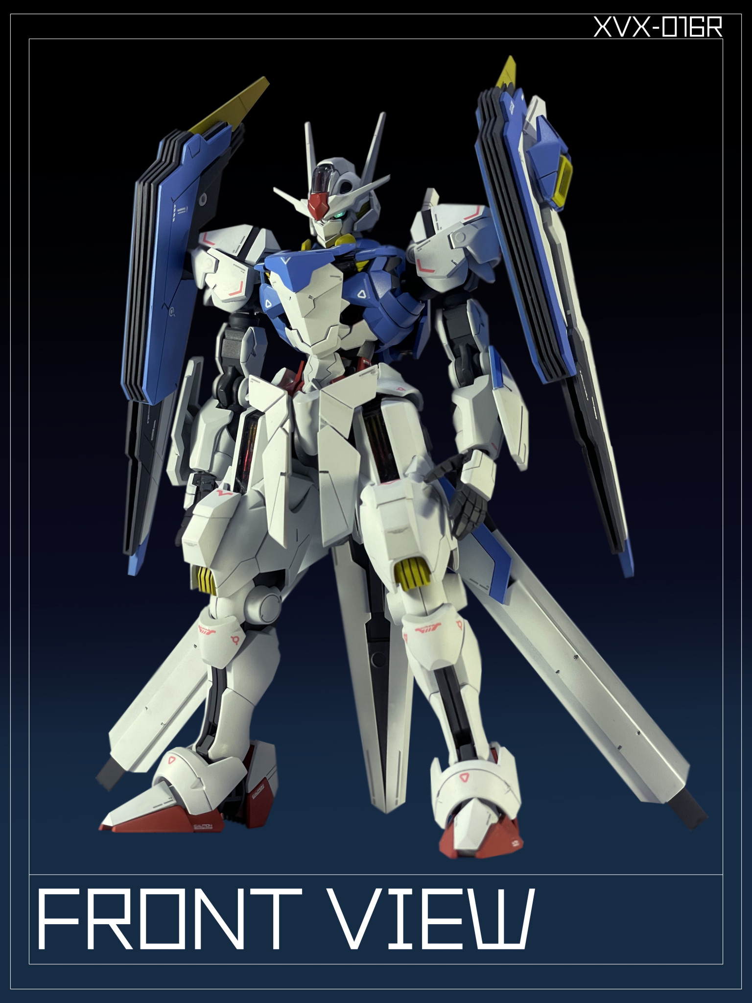 XVX-016R ガンダム・エアリアル(強化型)｜MSVDさんのガンプラ作品