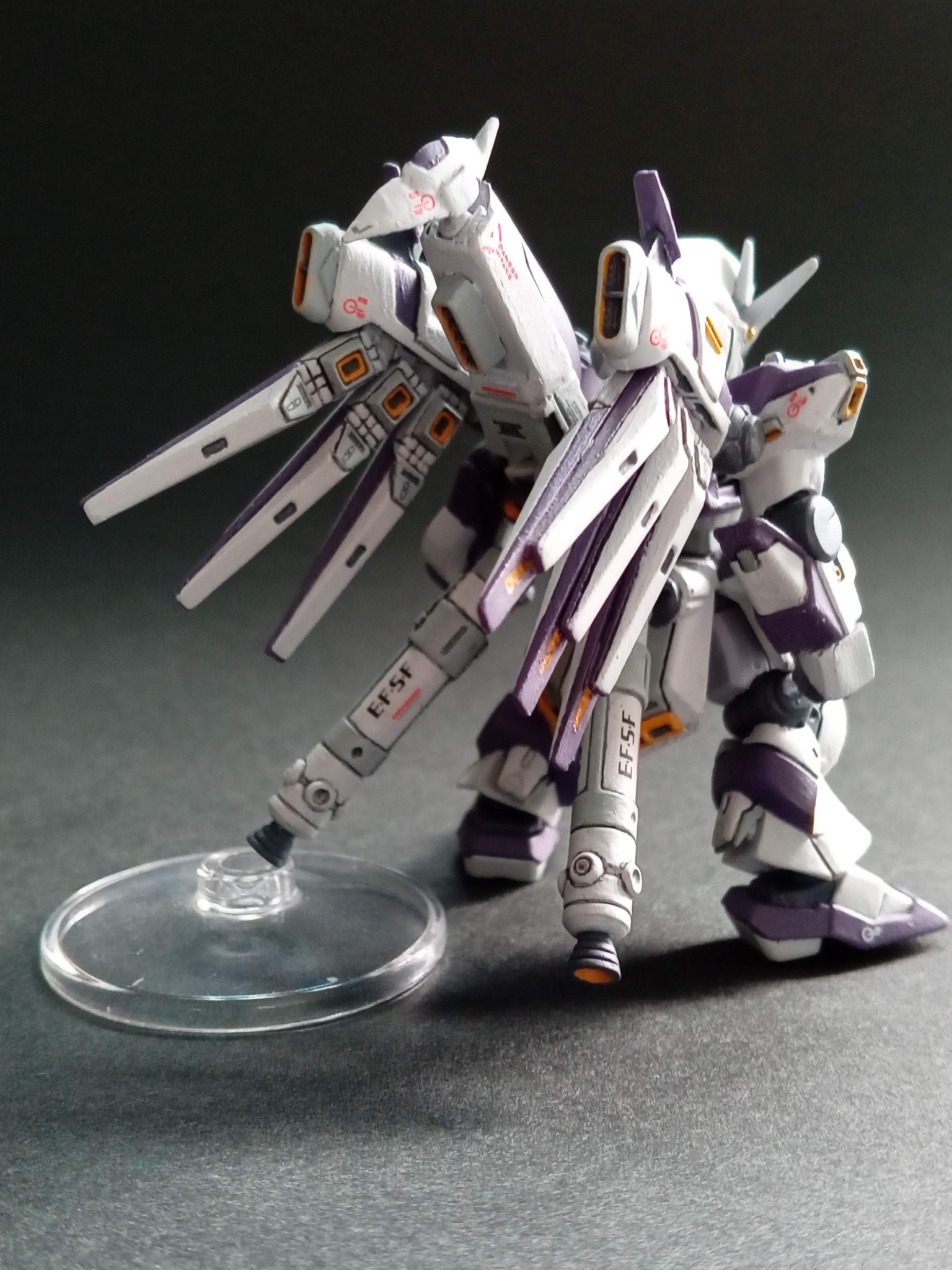 モビルスーツアンサンブル・Hi-νガンダム・改造、リペイント｜マッド