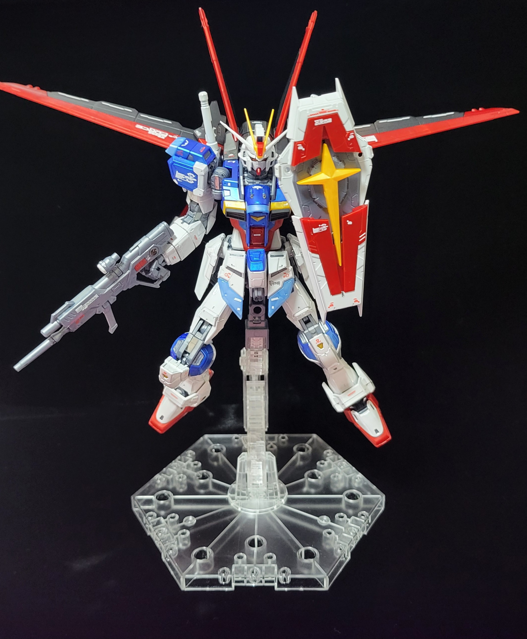 RGフォースインパルスガンダムチタニウムフィニッシュ｜きさらぎさんの