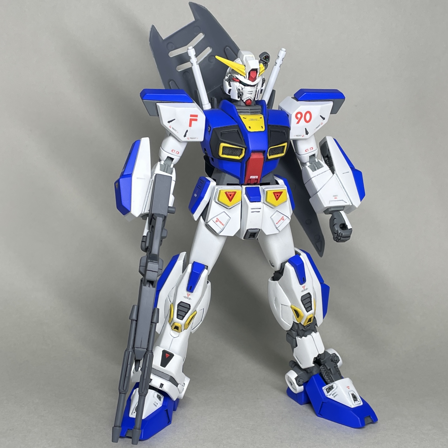 HG 1/100ガンダムF90リペア（全塗装）｜AK_Iさんのガンプラ作品
