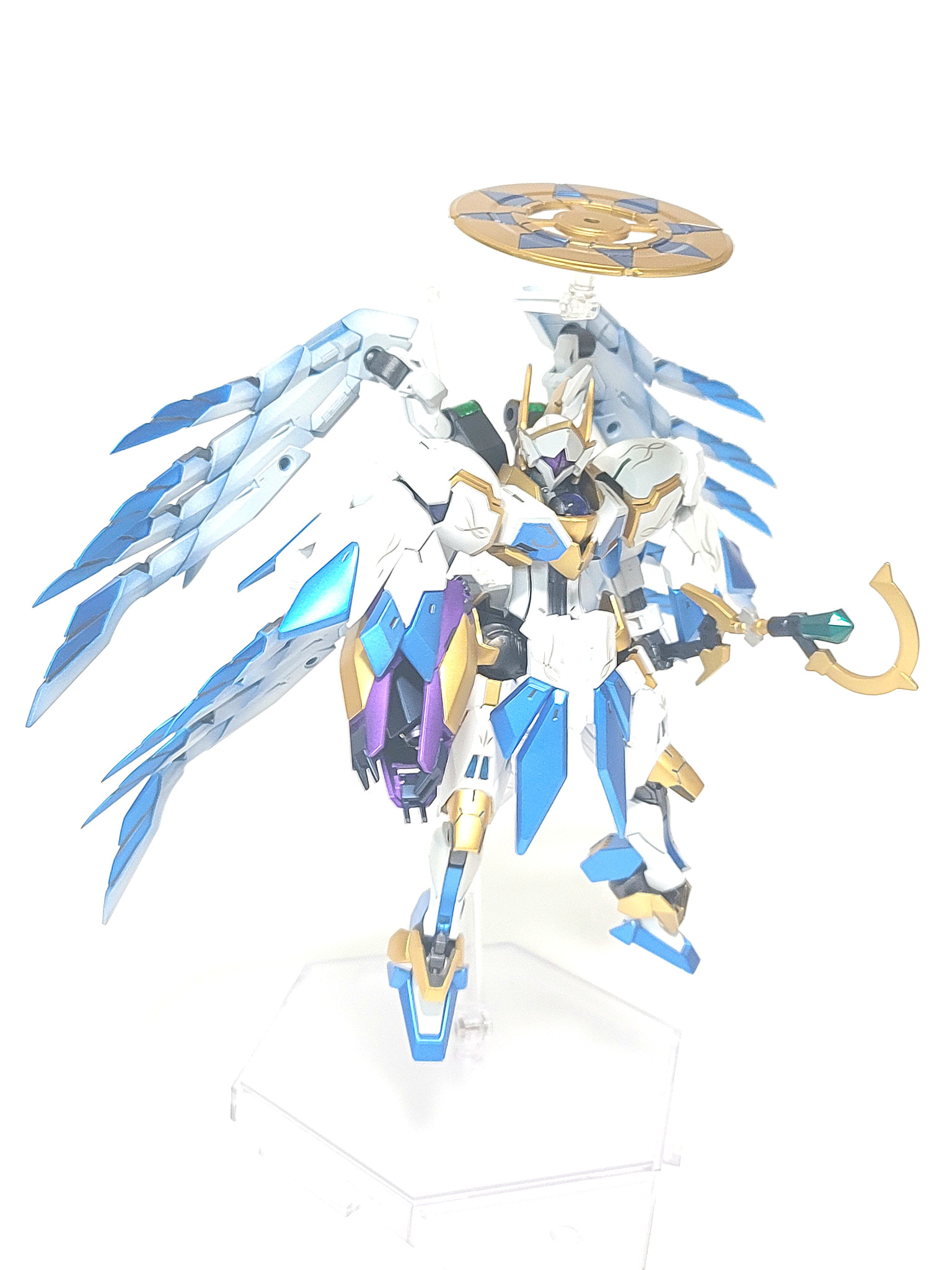 天使型MS【ミカエル】｜ムネムネム@Mnmnm_munehiroさんのガンプラ作品