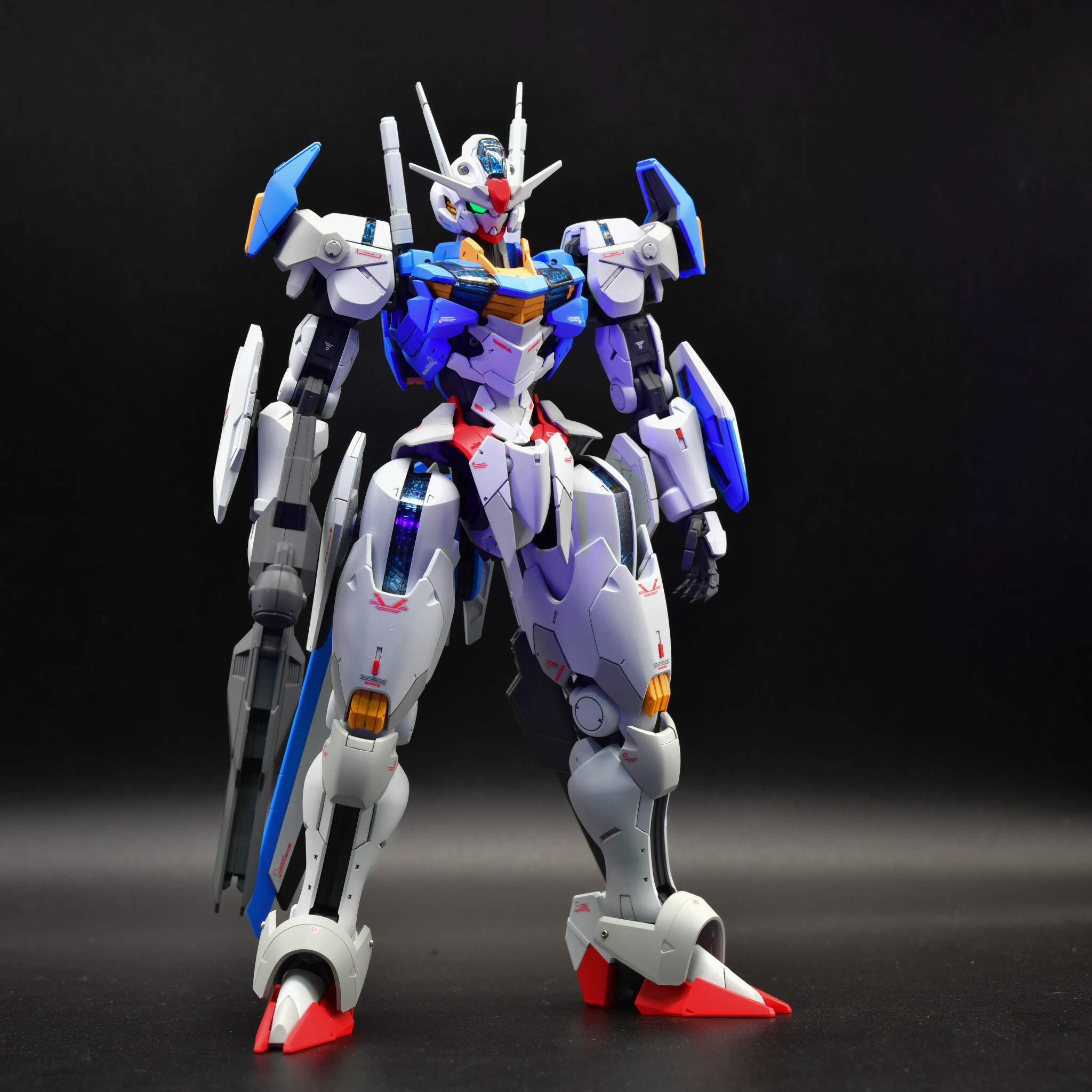FM ガンダムエアリアル｜赤い彗星さんのガンプラ作品｜GUNSTA（ガンスタ）