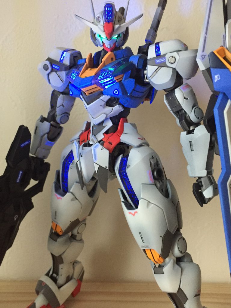 フルメカニクスガンダムエアリアル全塗装｜craft modelsさんのガンプラ