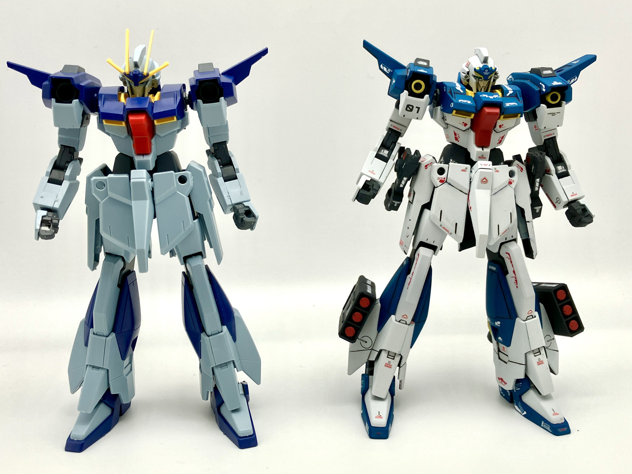 ガンダムライトニングカスタム+バックウェポンランチャー（BWL）｜Z