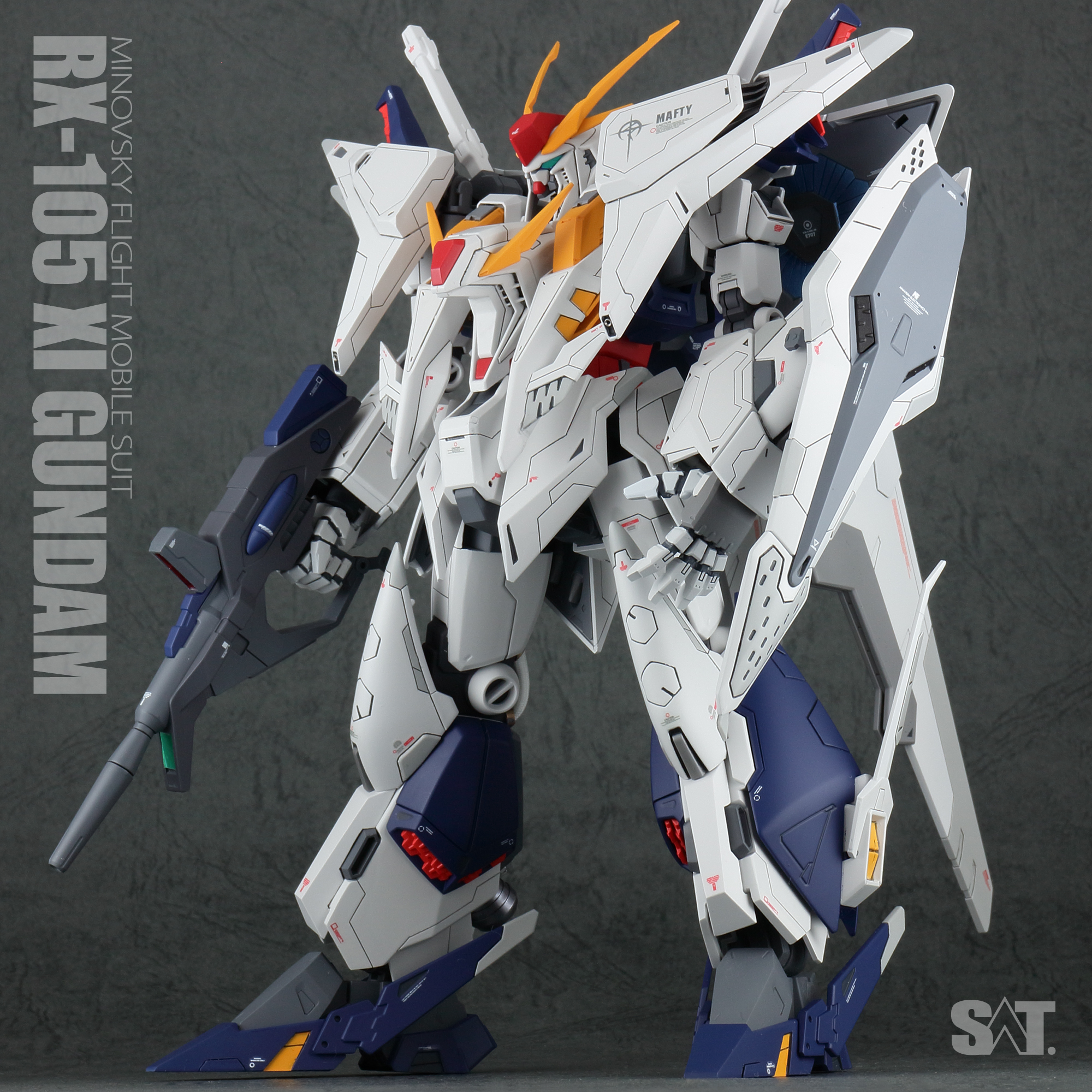 HGUC クスィーガンダム｜SATさんのガンプラ作品｜GUNSTA（ガンスタ）