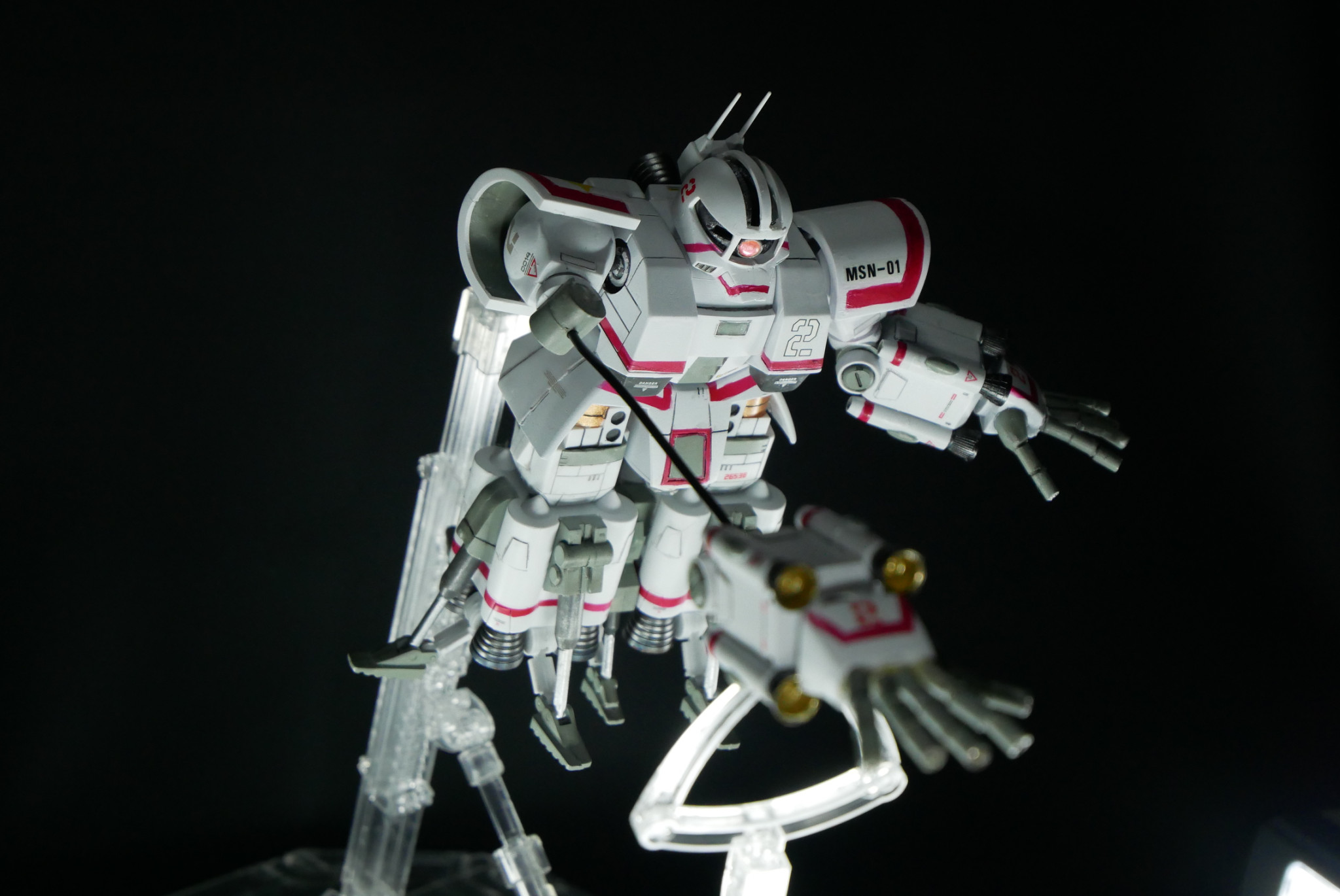 もうしばらくは旧キットはいいと感じました（MSN-01 高速機動型ザク
