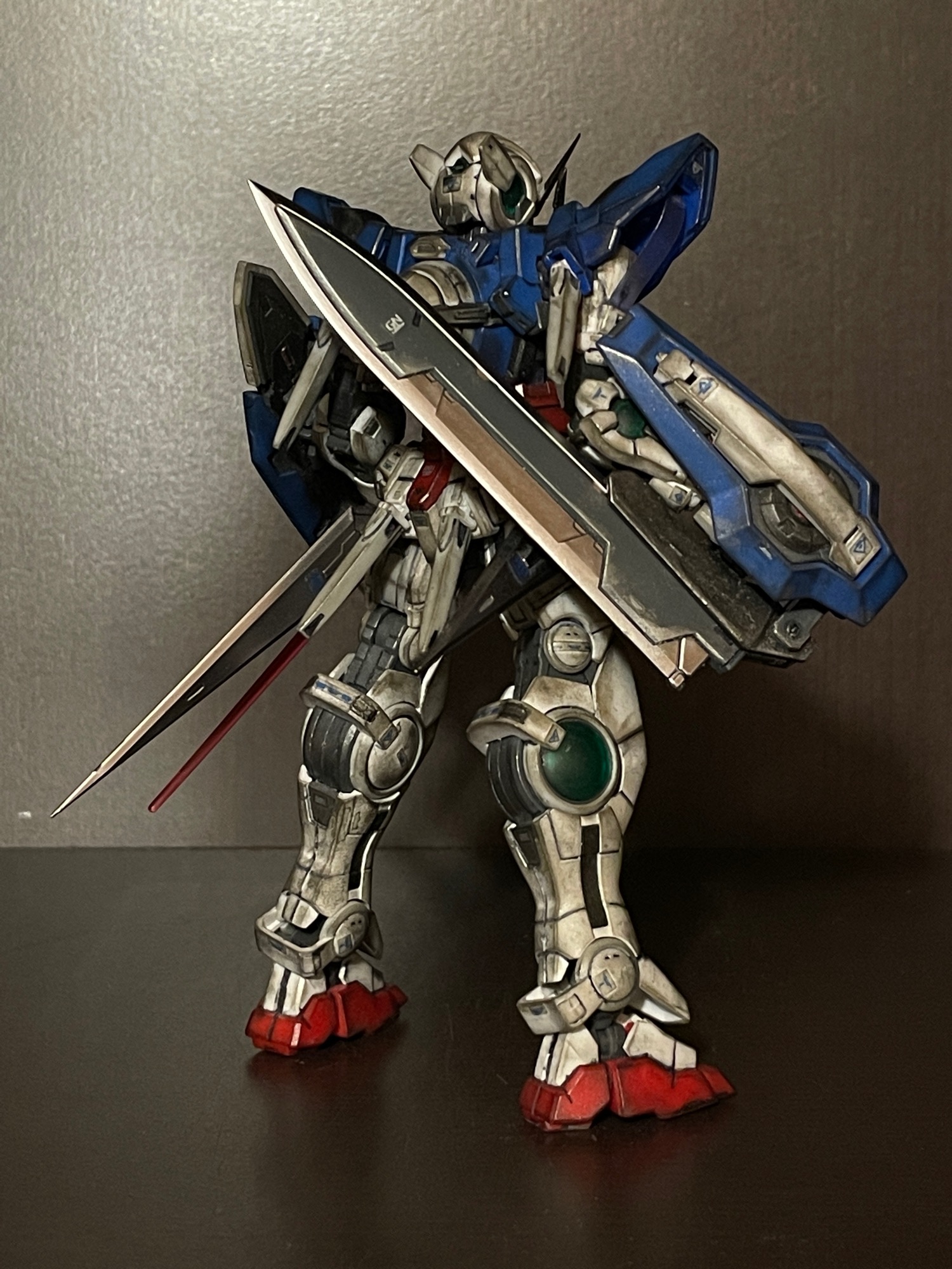 RGダブルオーライザー&エクシアをシンプルに。｜masamineさんの