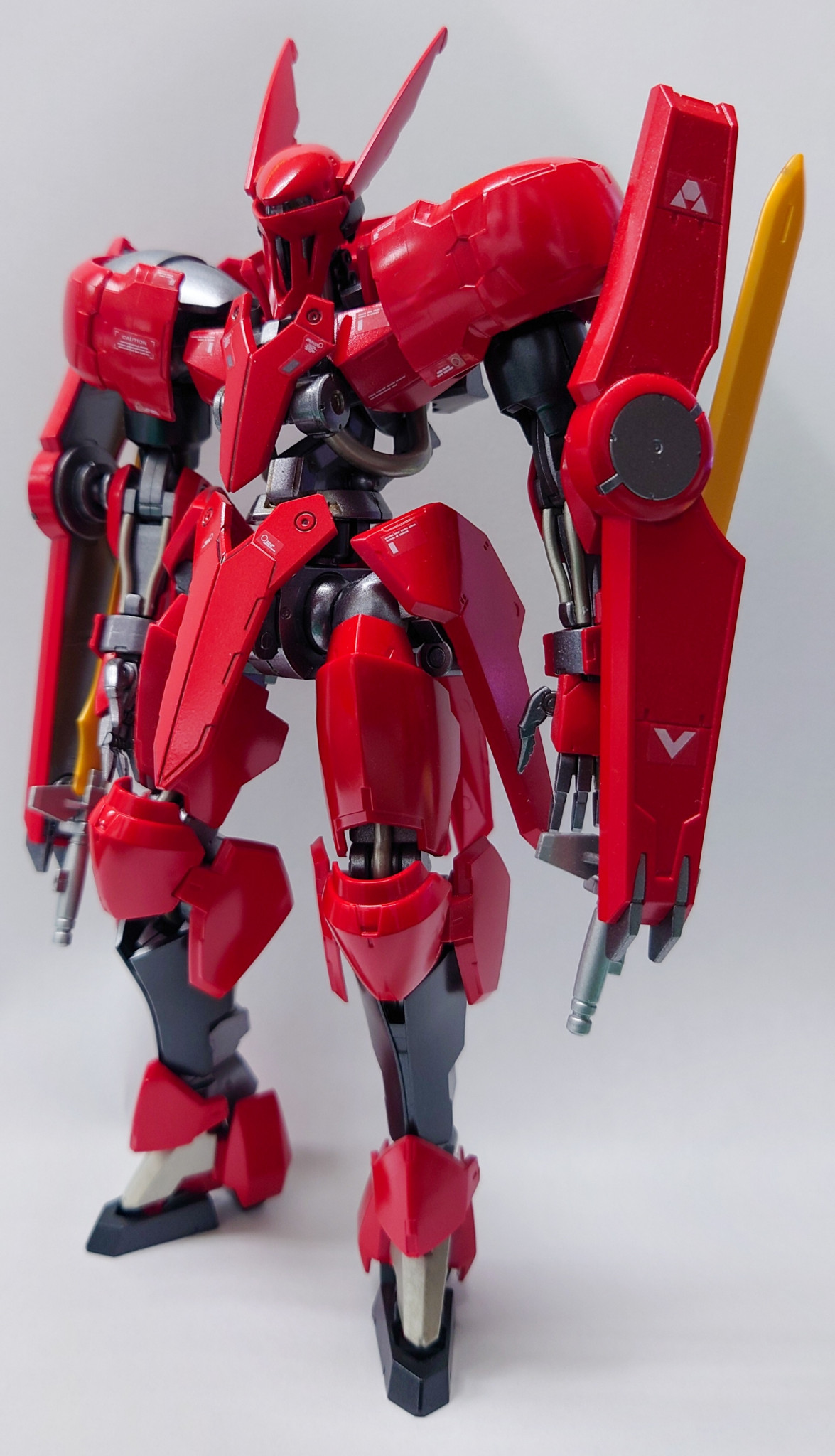 1/100 真紅のグリムゲルデ｜novanovaさんのガンプラ作品｜GUNSTA