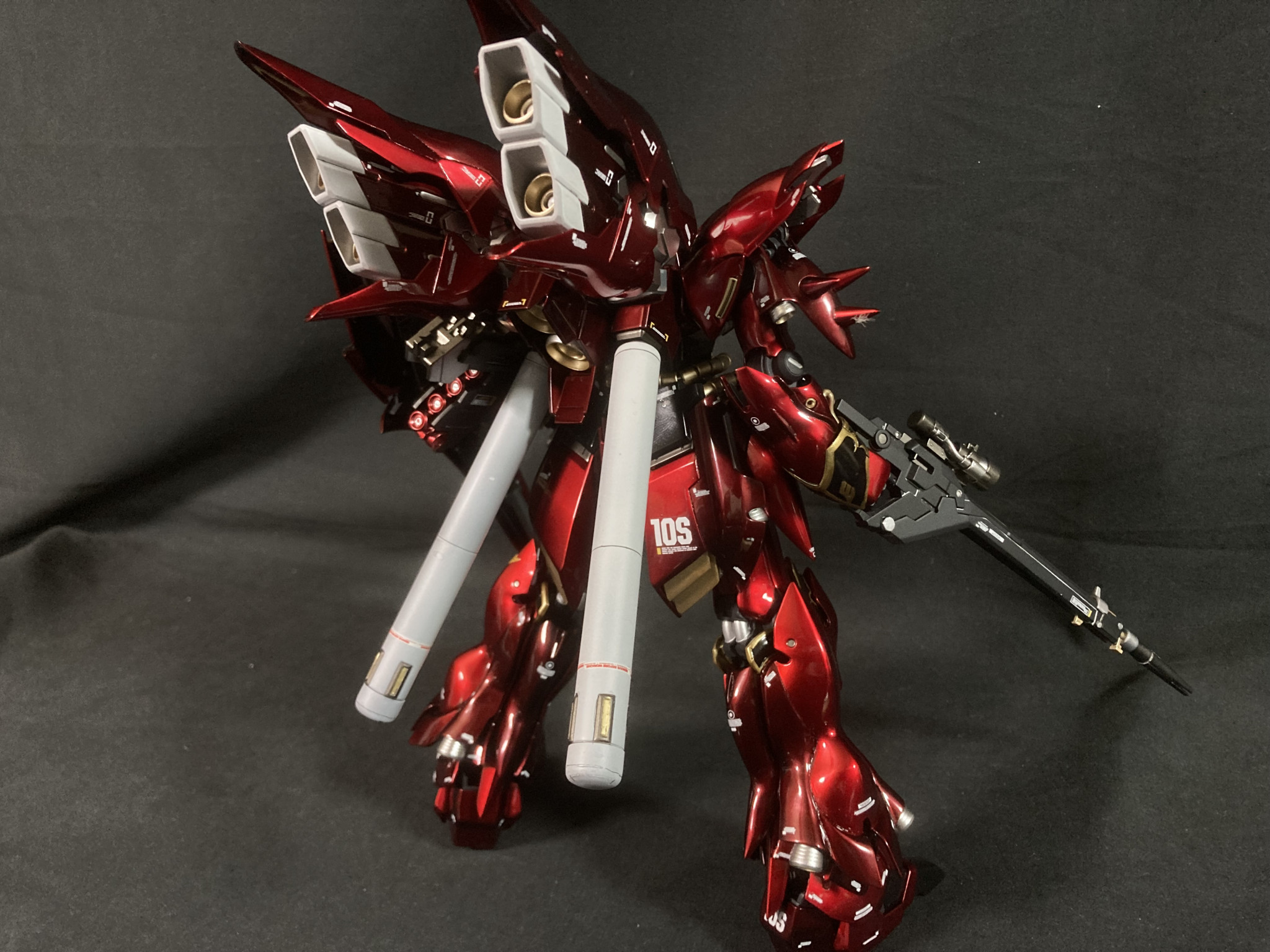 MG1/100シナンジュ キャンディ塗装｜SOLIDさんのガンプラ作品｜GUNSTA