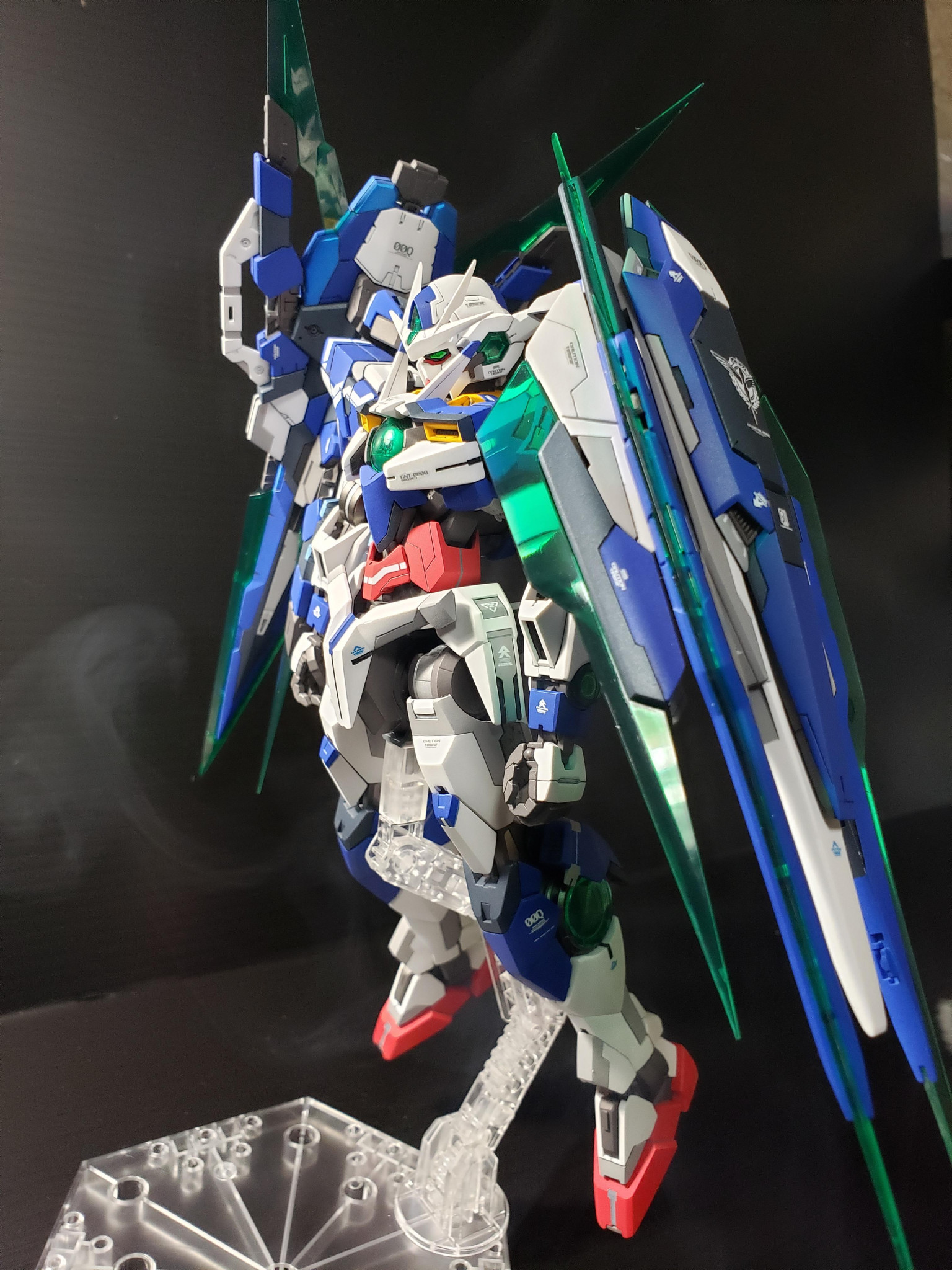 MG ダブルオークアンタフルセイバー｜Singoriさんのガンプラ作品