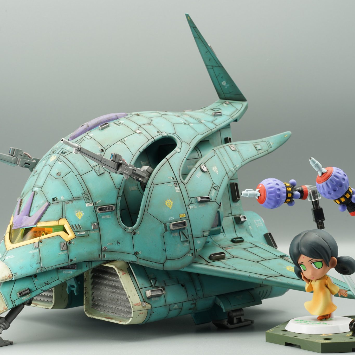 MIAエルメス（ララァ専用モビルアーマー）｜kametaさんのガンプラ作品