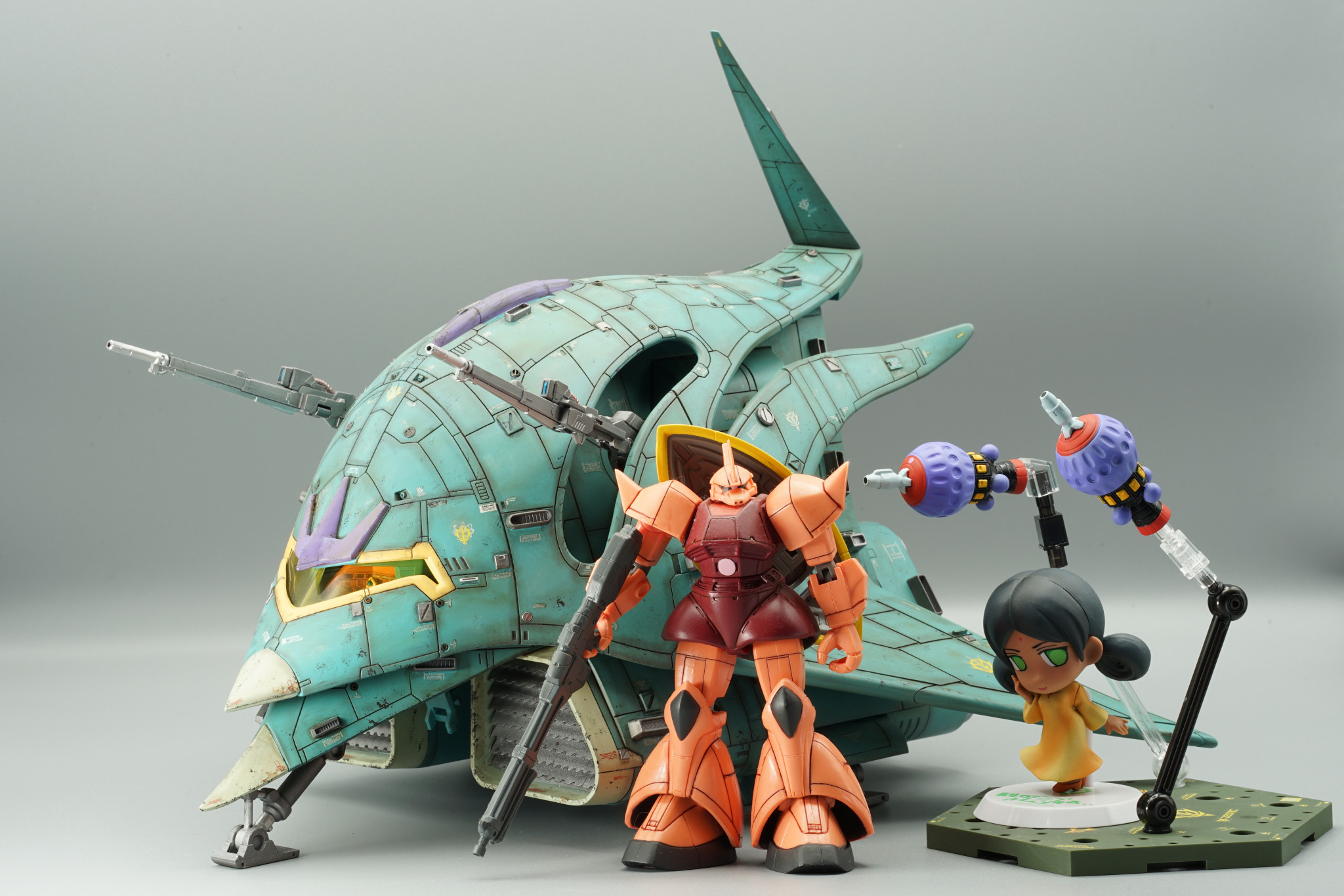 MIAエルメス（ララァ専用モビルアーマー）｜kametaさんのガンプラ作品